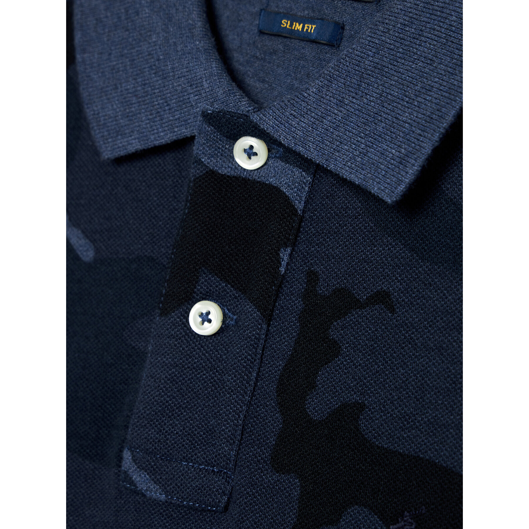 Polo Ralph Lauren Polokošile Custom 323836692002 Tmavomodrá Regular Fit - Pepit.cz