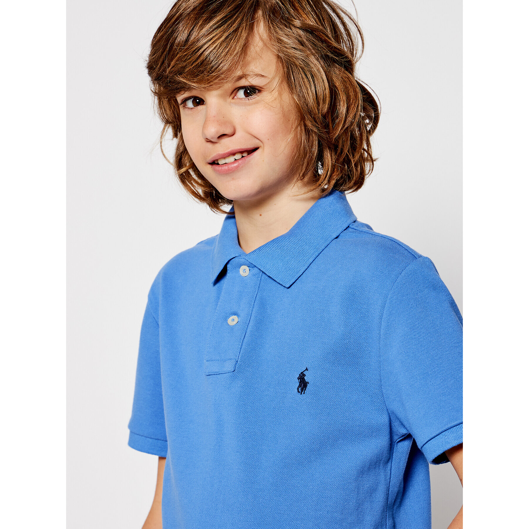 Polo Ralph Lauren Polokošile Fsr 323547926006 Modrá Slim Fit - Pepit.cz