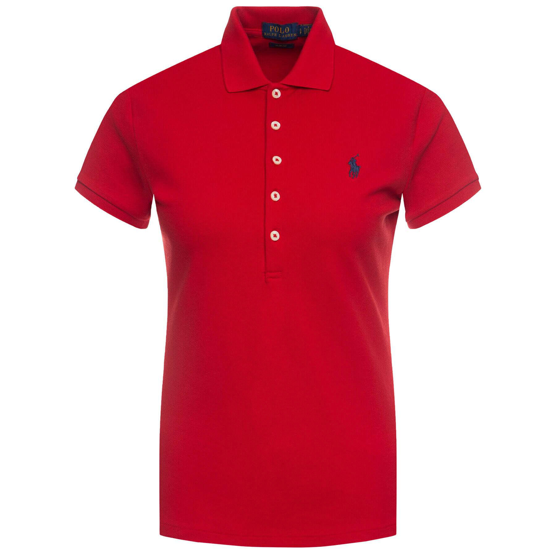 Polo Ralph Lauren Polokošile Julie 211505654113 Červená Slim Fit - Pepit.cz