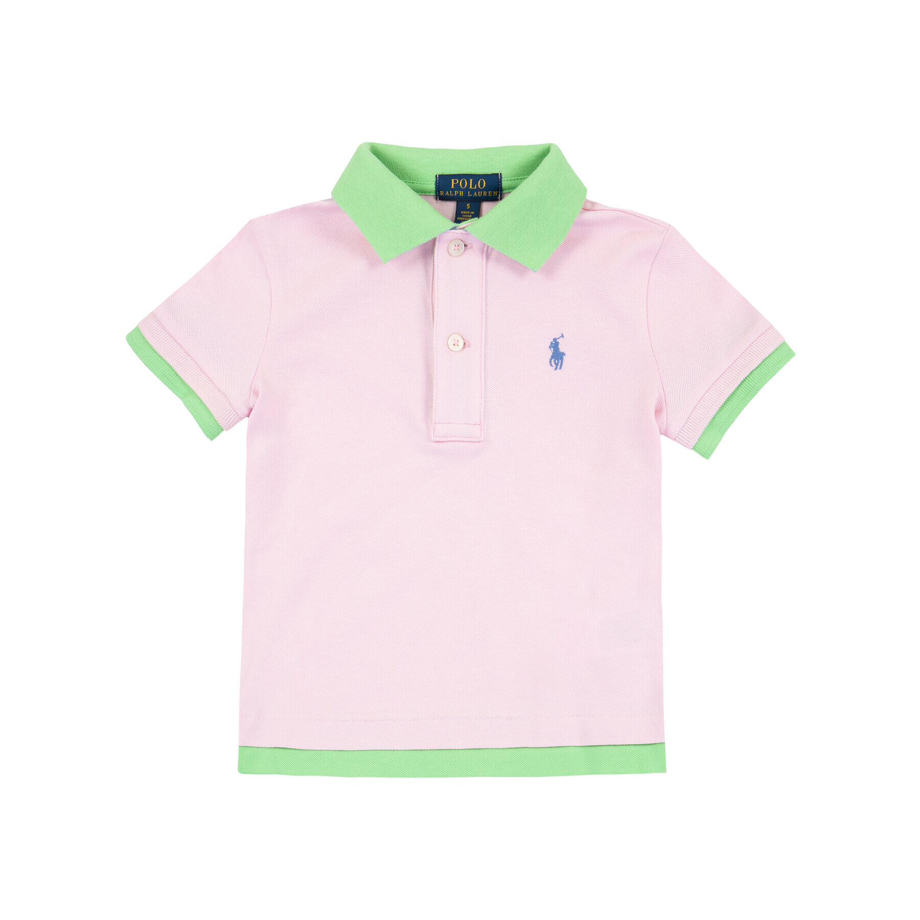 Polo Ralph Lauren Polokošile Layered 311793937 Růžová Regular Fit - Pepit.cz