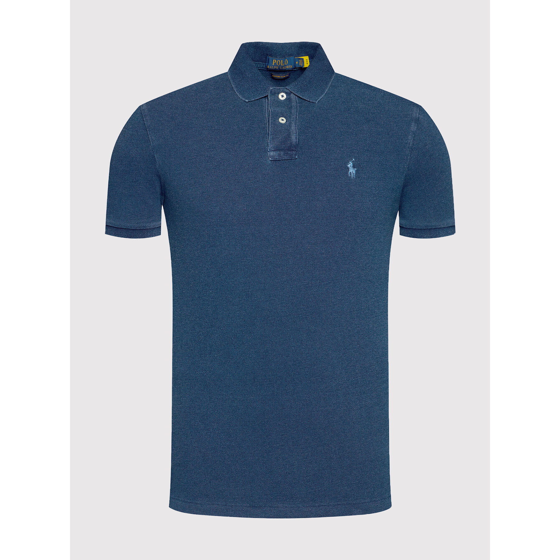 Polo Ralph Lauren Polokošile Ssl-Knt 710814416007 Tmavomodrá Slim Fit - Pepit.cz