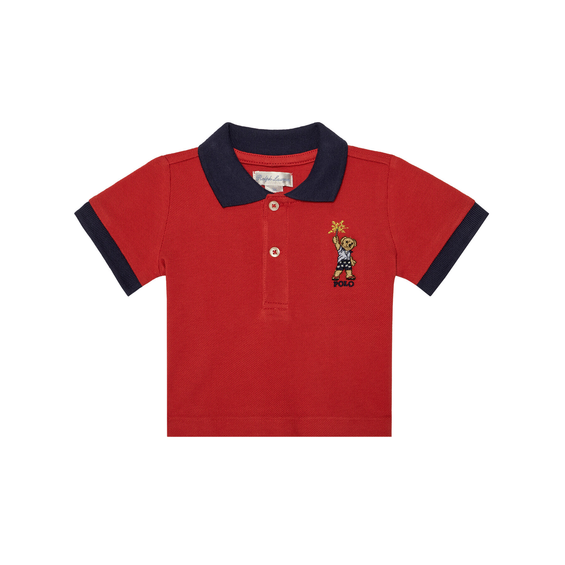 Polo Ralph Lauren Polokošile Summer I 320785964001 Červená Regular Fit - Pepit.cz