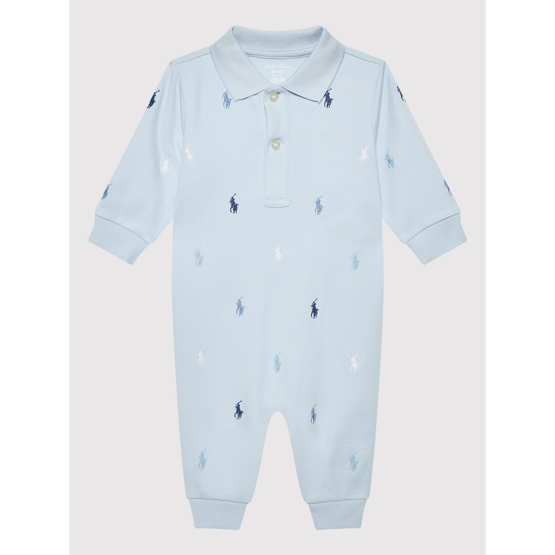 Polo Ralph Lauren Romper 320876706001 Modrá Regular Fit - Pepit.cz