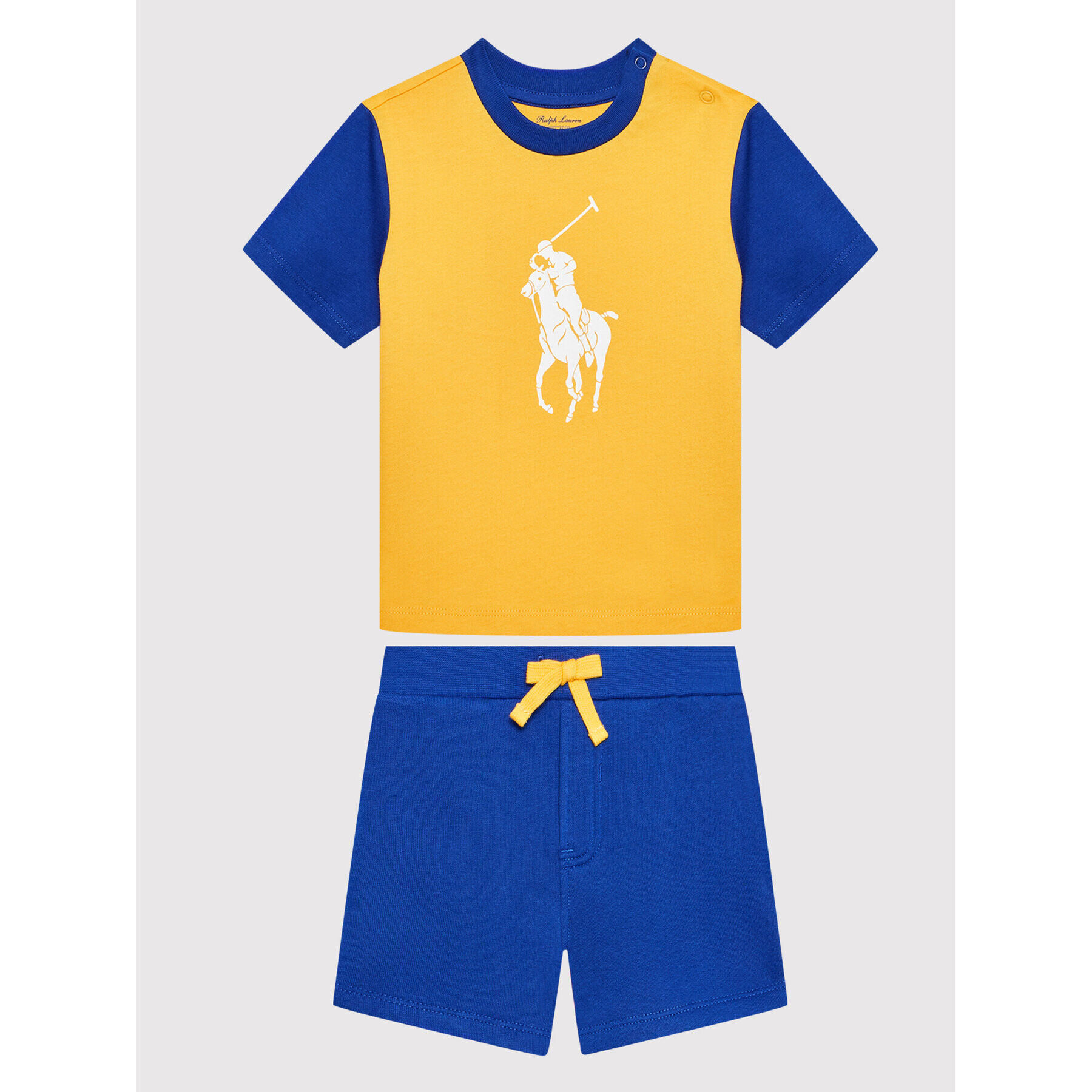 Polo Ralph Lauren Sada tričko a sportovní šortky 320870789001 Barevná Regular Fit - Pepit.cz