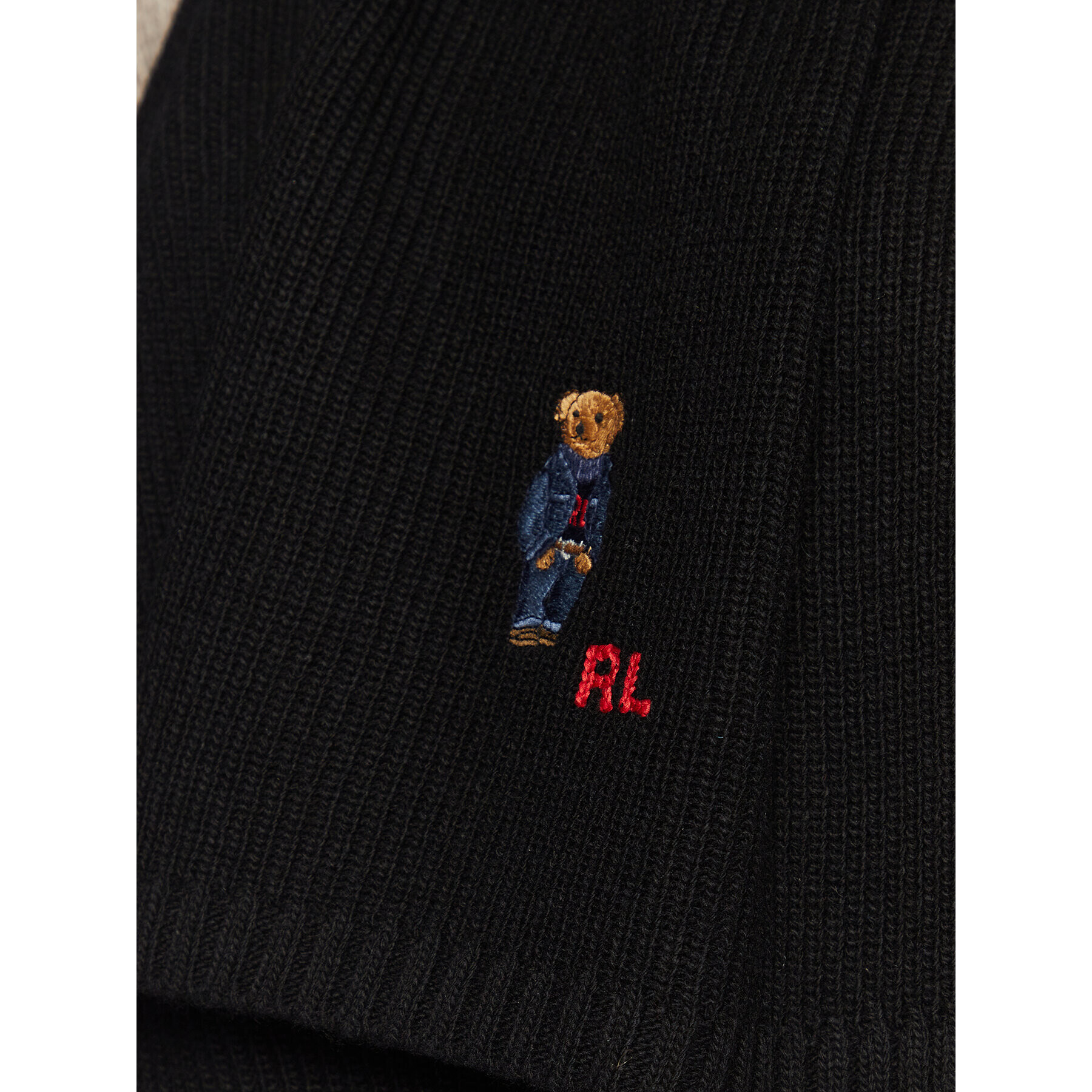 Polo Ralph Lauren Šál 449891303001 Černá - Pepit.cz