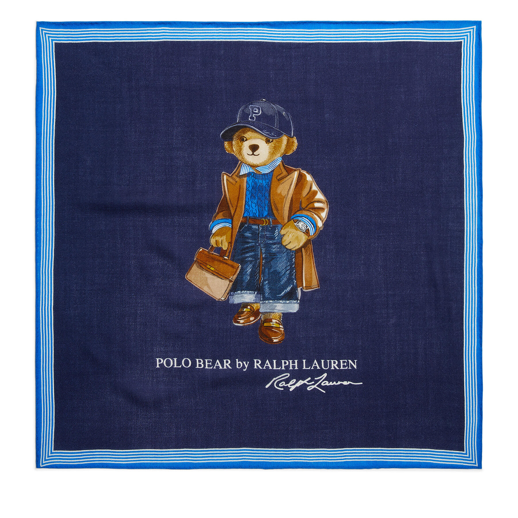 Polo Ralph Lauren Šál 455931399001 Tmavomodrá - Pepit.cz