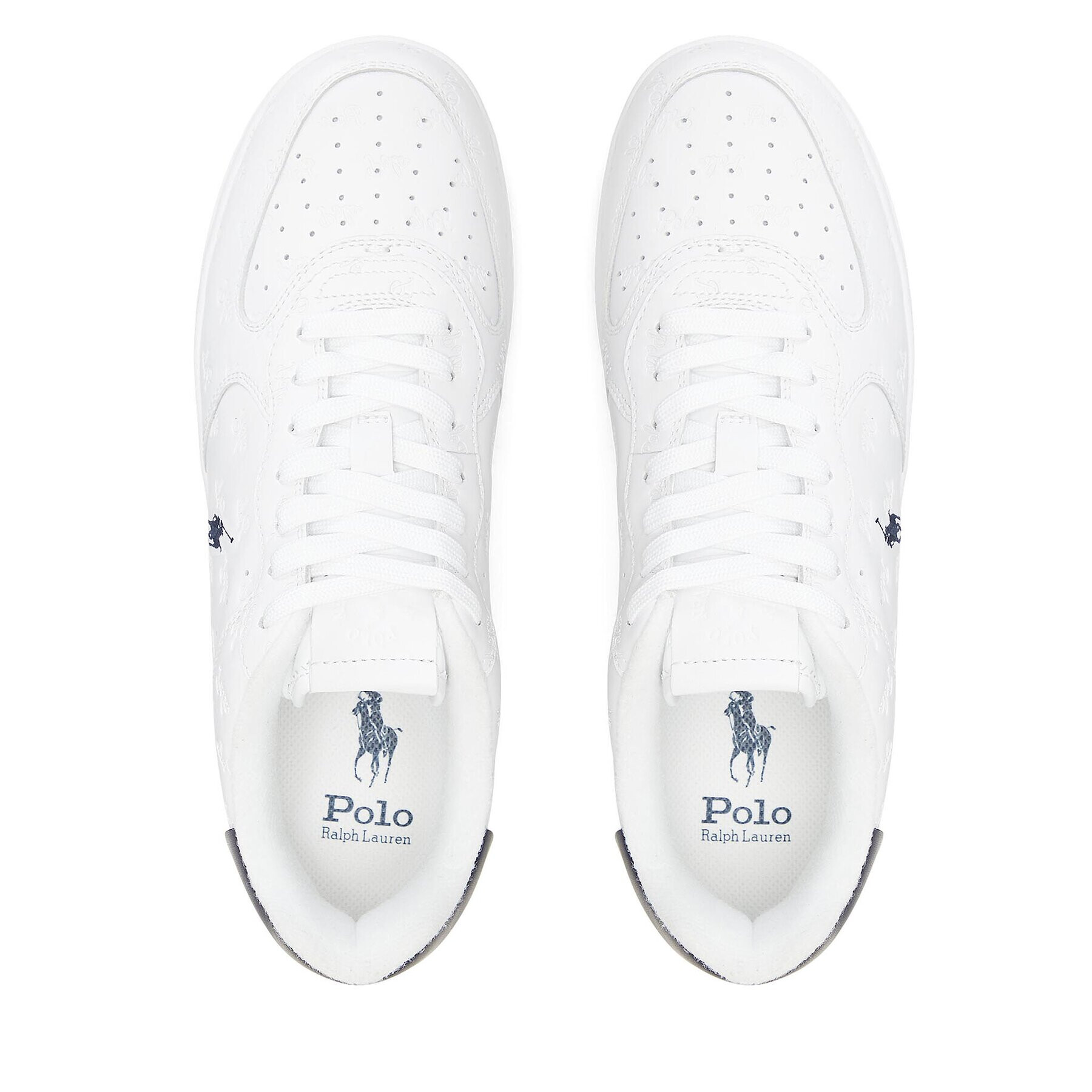 Polo Ralph Lauren Sneakersy 809913420001 Bílá - Pepit.cz