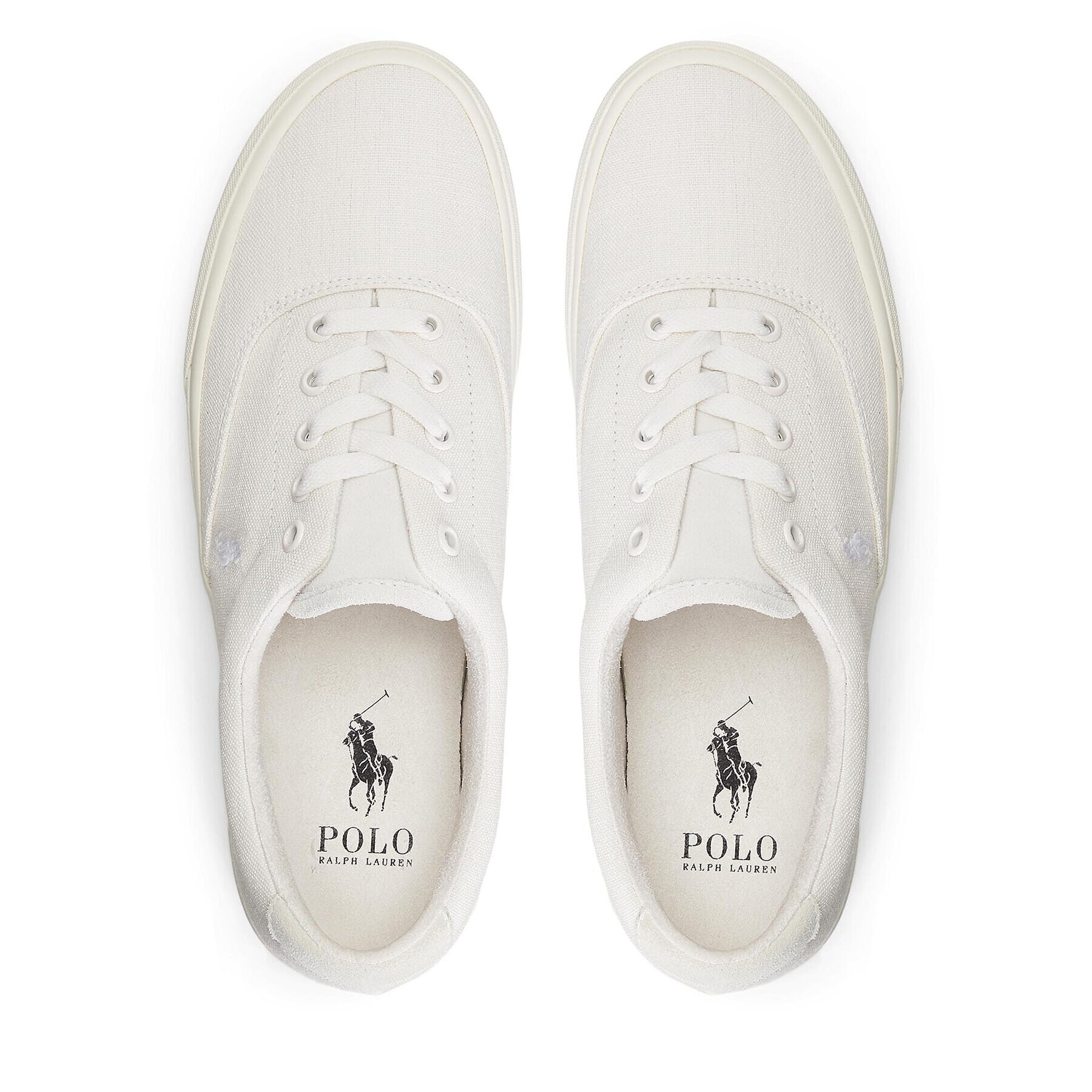 Polo Ralph Lauren Sneakersy 816913482004 Écru - Pepit.cz