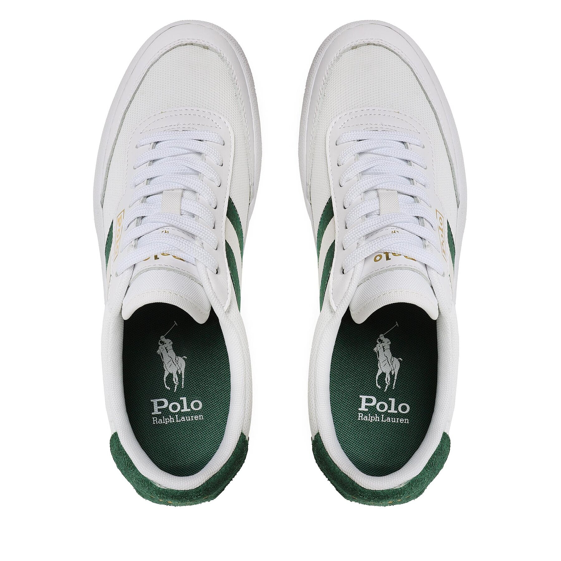 Polo Ralph Lauren Sneakersy Court Vlc 816861063002 Bílá - Pepit.cz