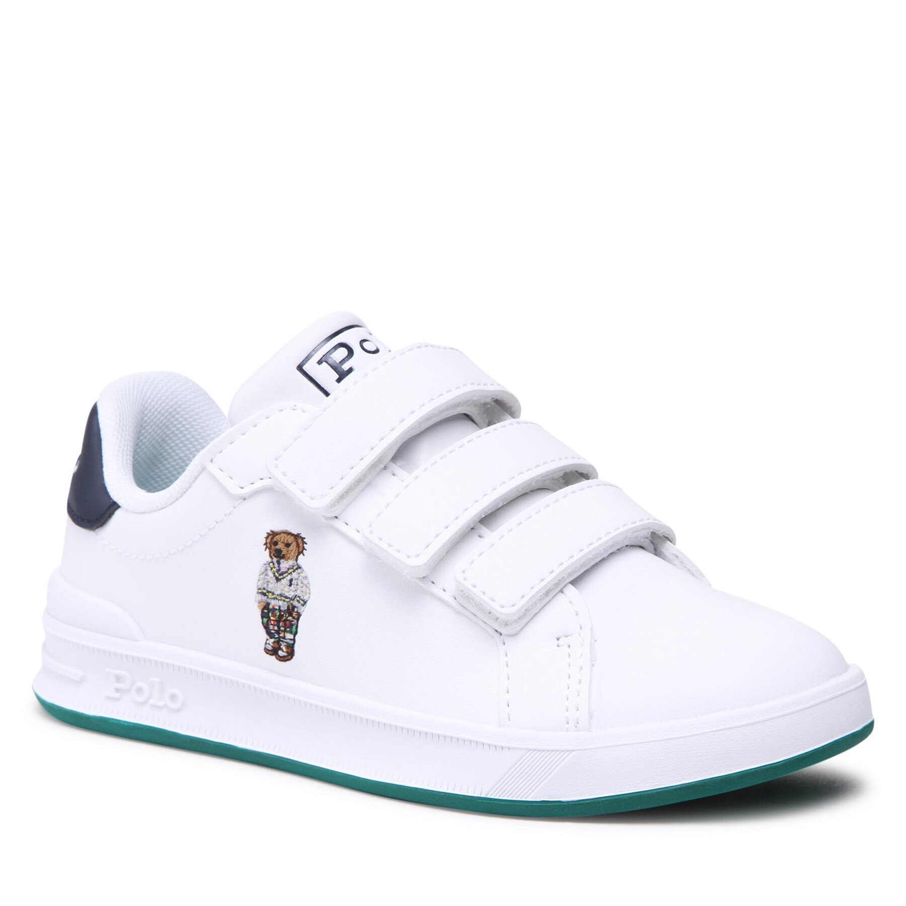 Polo Ralph Lauren Sneakersy Heritage Court Ii Bear Ez RF104113 Bílá - Pepit.cz