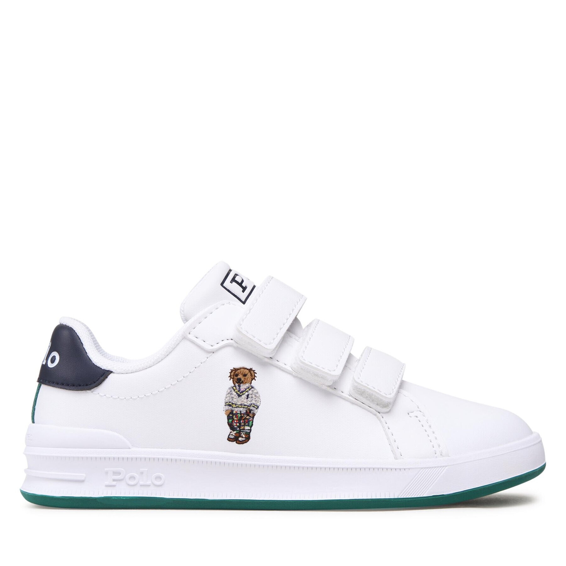 Polo Ralph Lauren Sneakersy Heritage Court Ii Bear Ez RF104113 Bílá - Pepit.cz