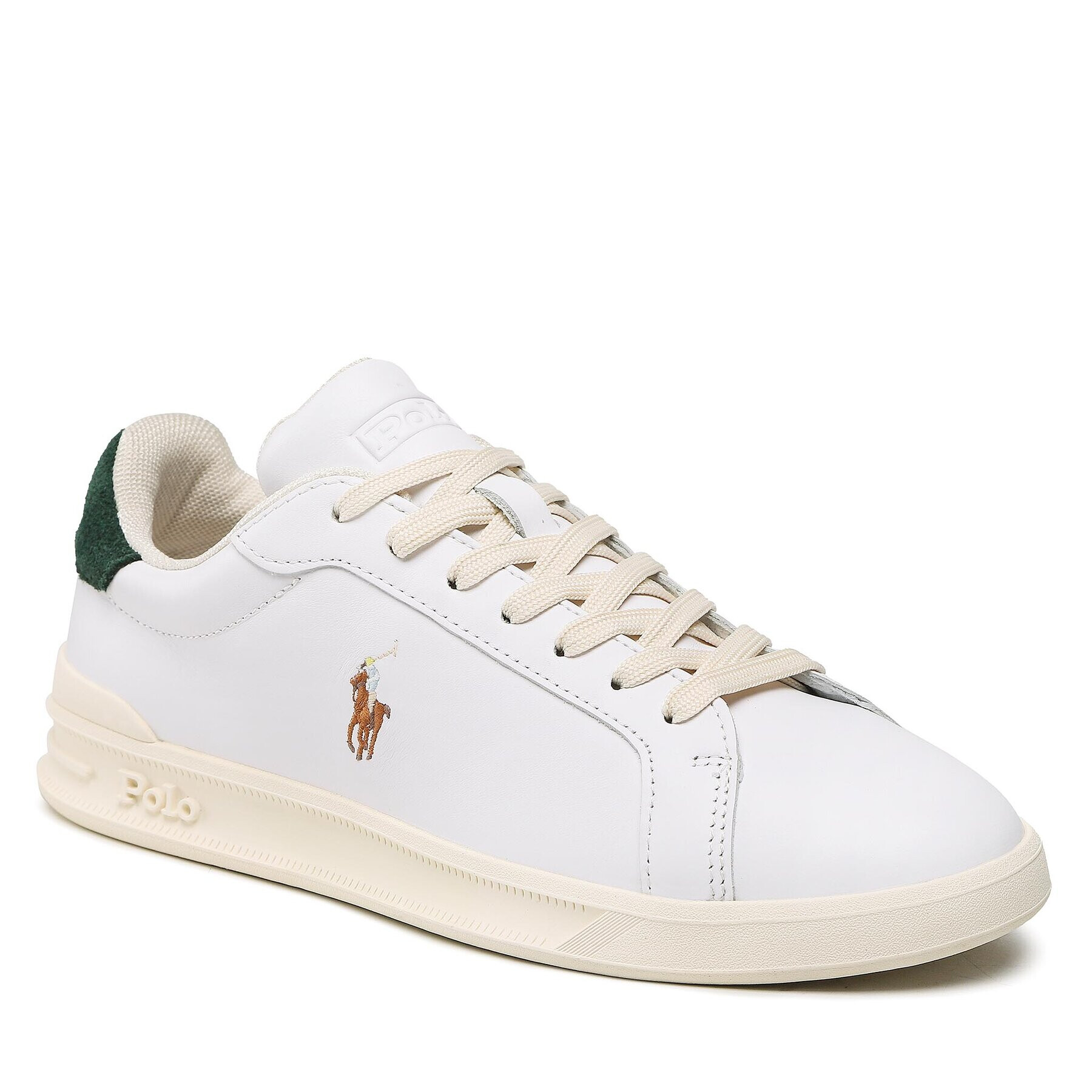 Polo Ralph Lauren Sneakersy Hrt Ct II 809877598002 Bílá - Pepit.cz