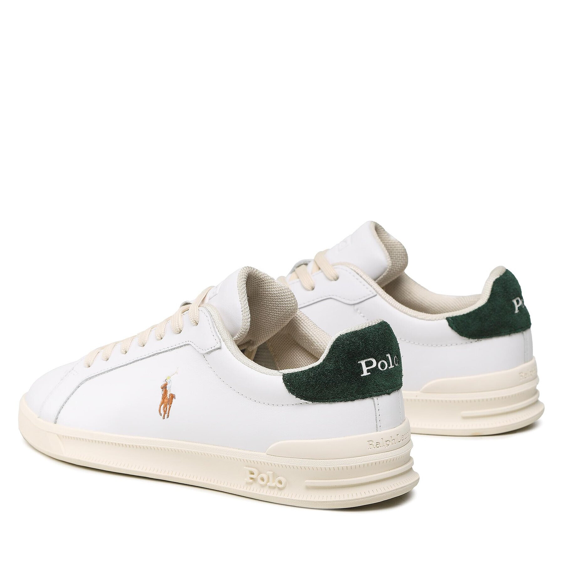 Polo Ralph Lauren Sneakersy Hrt Ct II 809877598002 Bílá - Pepit.cz