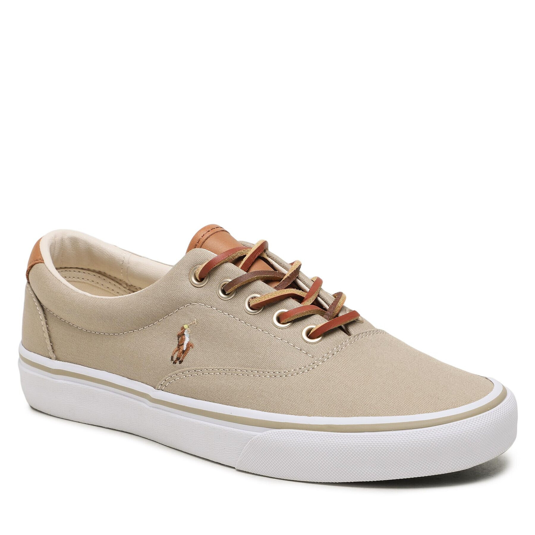 Polo Ralph Lauren Sneakersy Keaton 816861080009 Khaki - Pepit.cz