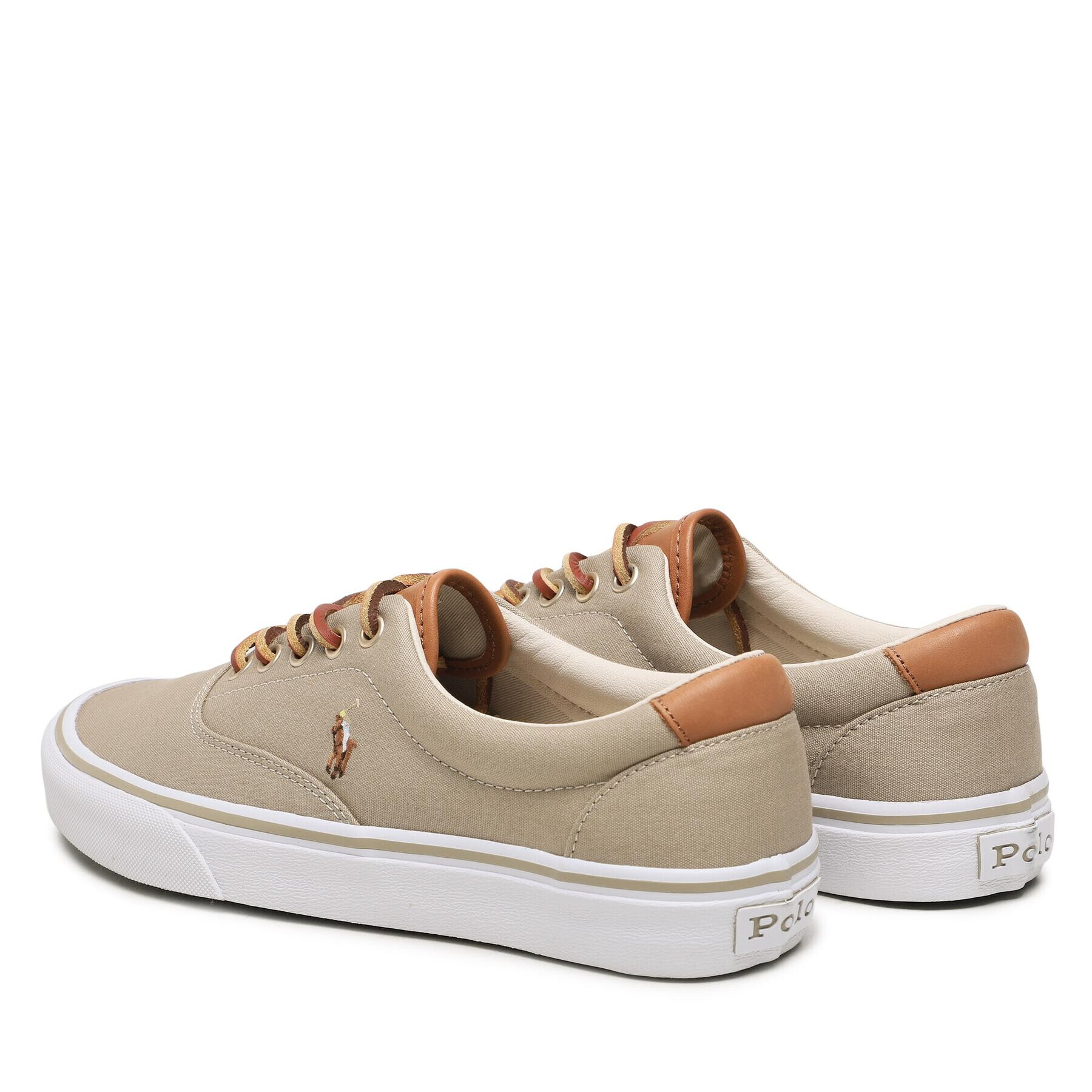 Polo Ralph Lauren Sneakersy Keaton 816861080009 Khaki - Pepit.cz