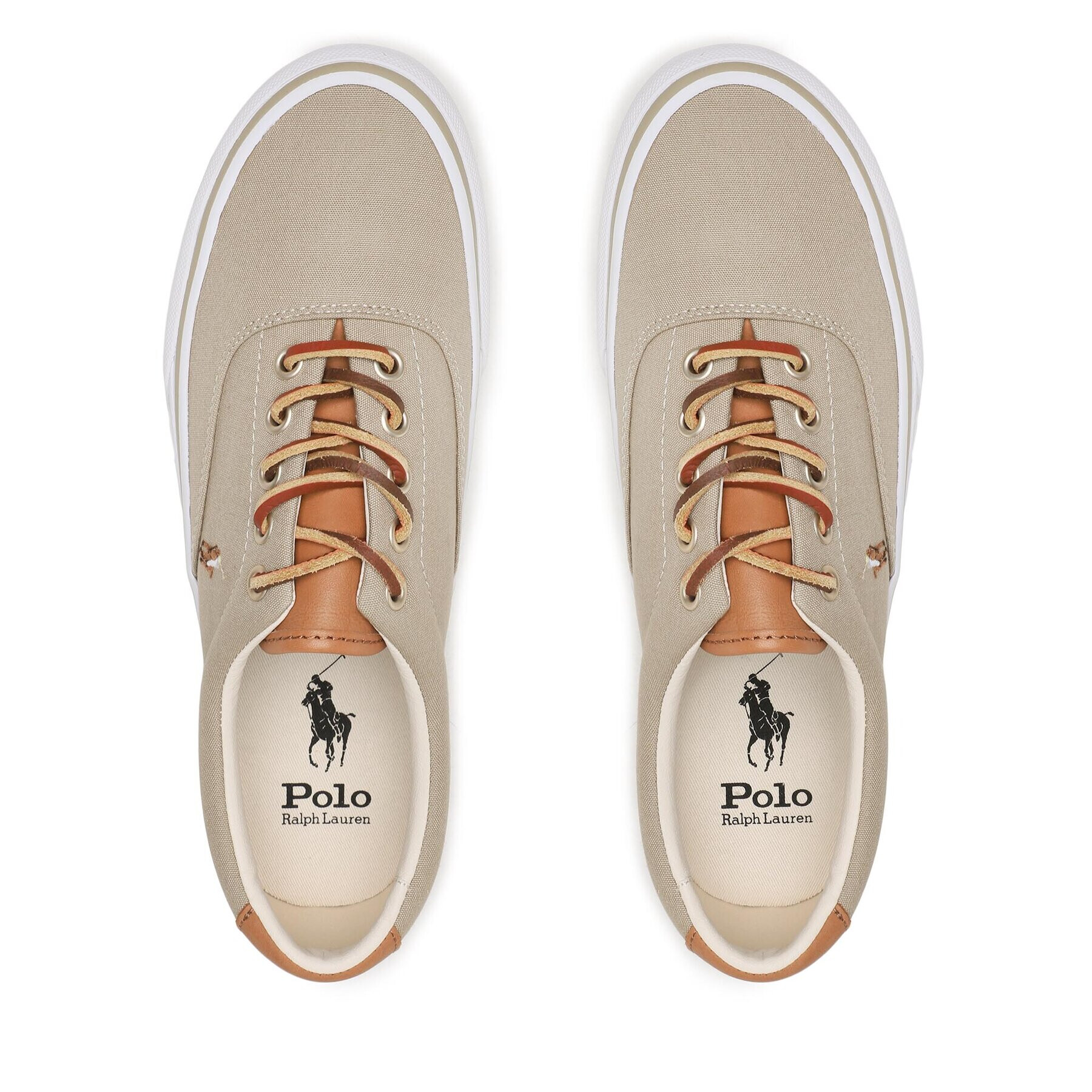 Polo Ralph Lauren Sneakersy Keaton 816861080009 Khaki - Pepit.cz