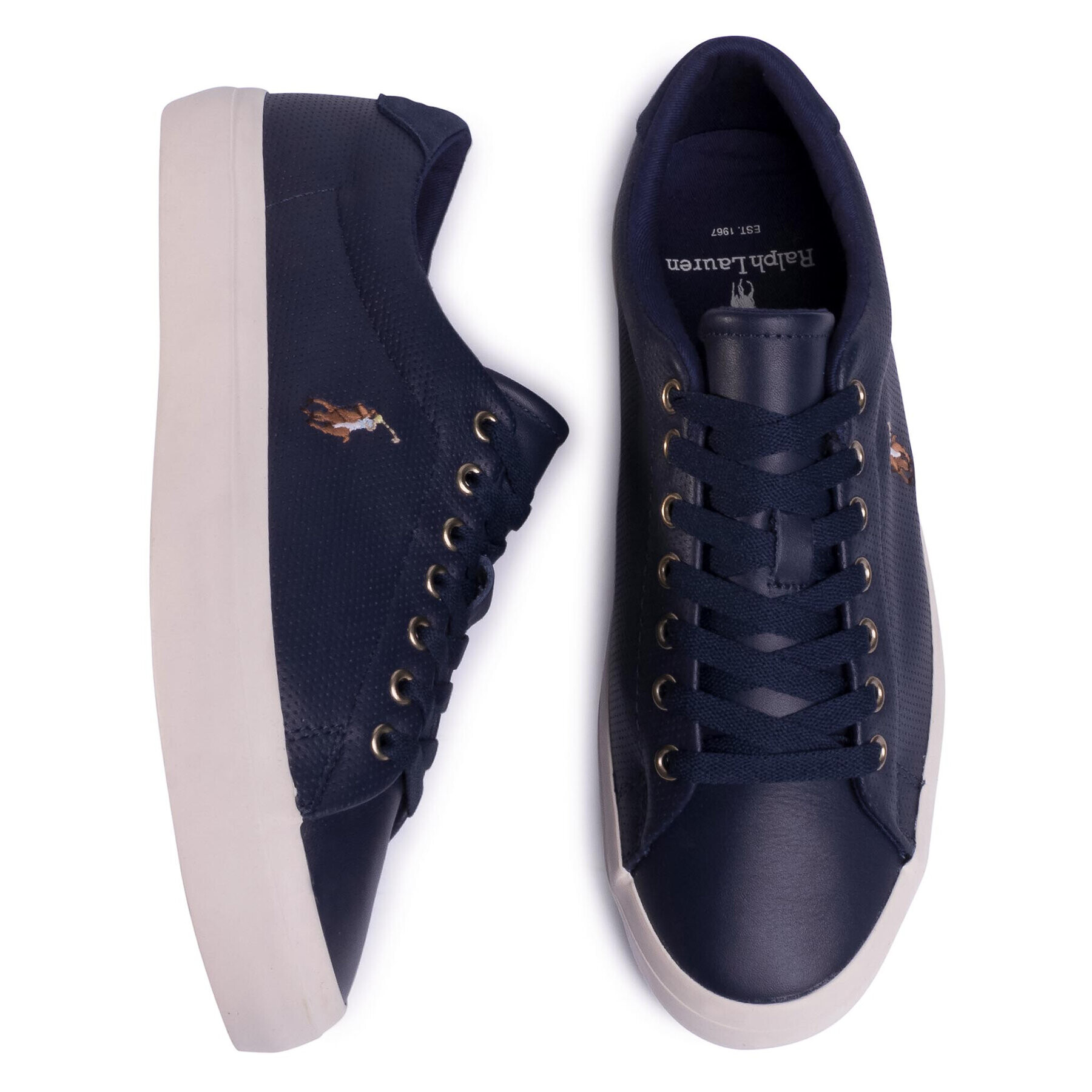 Polo Ralph Lauren Sneakersy Longwood 816785024003 Tmavomodrá - Pepit.cz