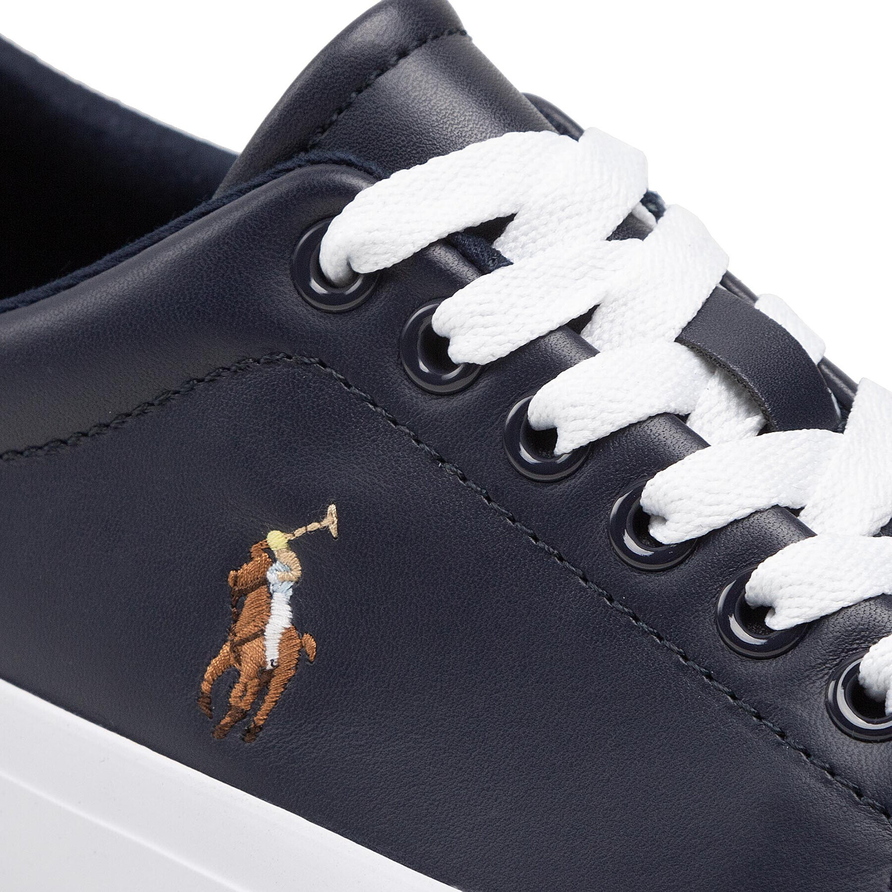 Polo Ralph Lauren Sneakersy Longwood 816861060001 Tmavomodrá - Pepit.cz