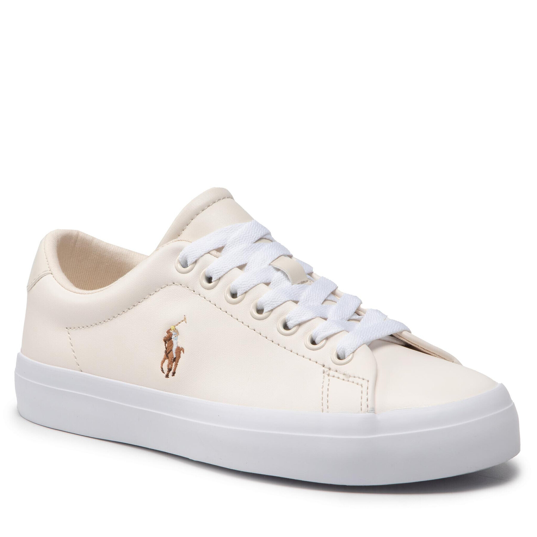 Polo Ralph Lauren Sneakersy Longwood 816861060002 Béžová - Pepit.cz