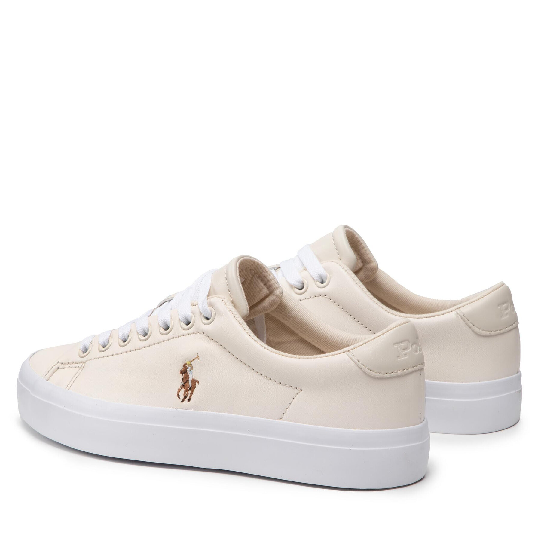 Polo Ralph Lauren Sneakersy Longwood 816861060002 Béžová - Pepit.cz