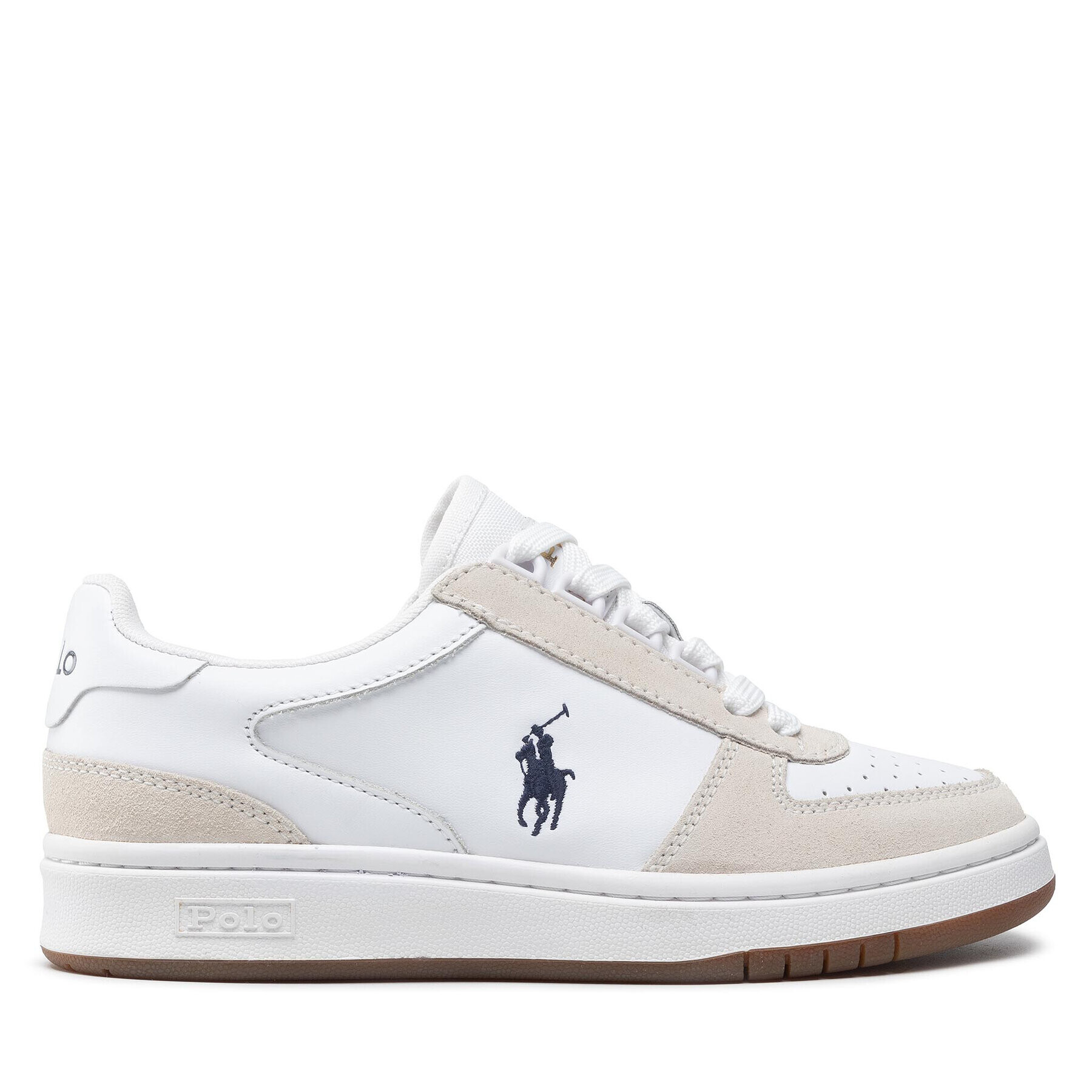 Polo Ralph Lauren Sneakersy Polo Crt Pp 809834463002 Bílá - Pepit.cz