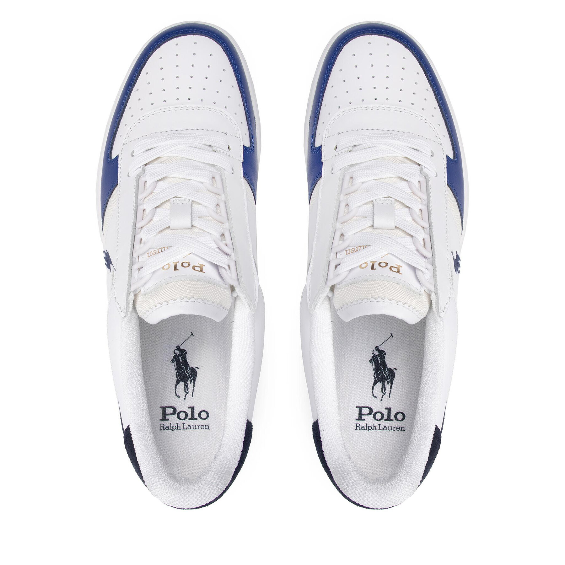 Polo Ralph Lauren Sneakersy Polo Crt Pp 809860887001 Bílá - Pepit.cz