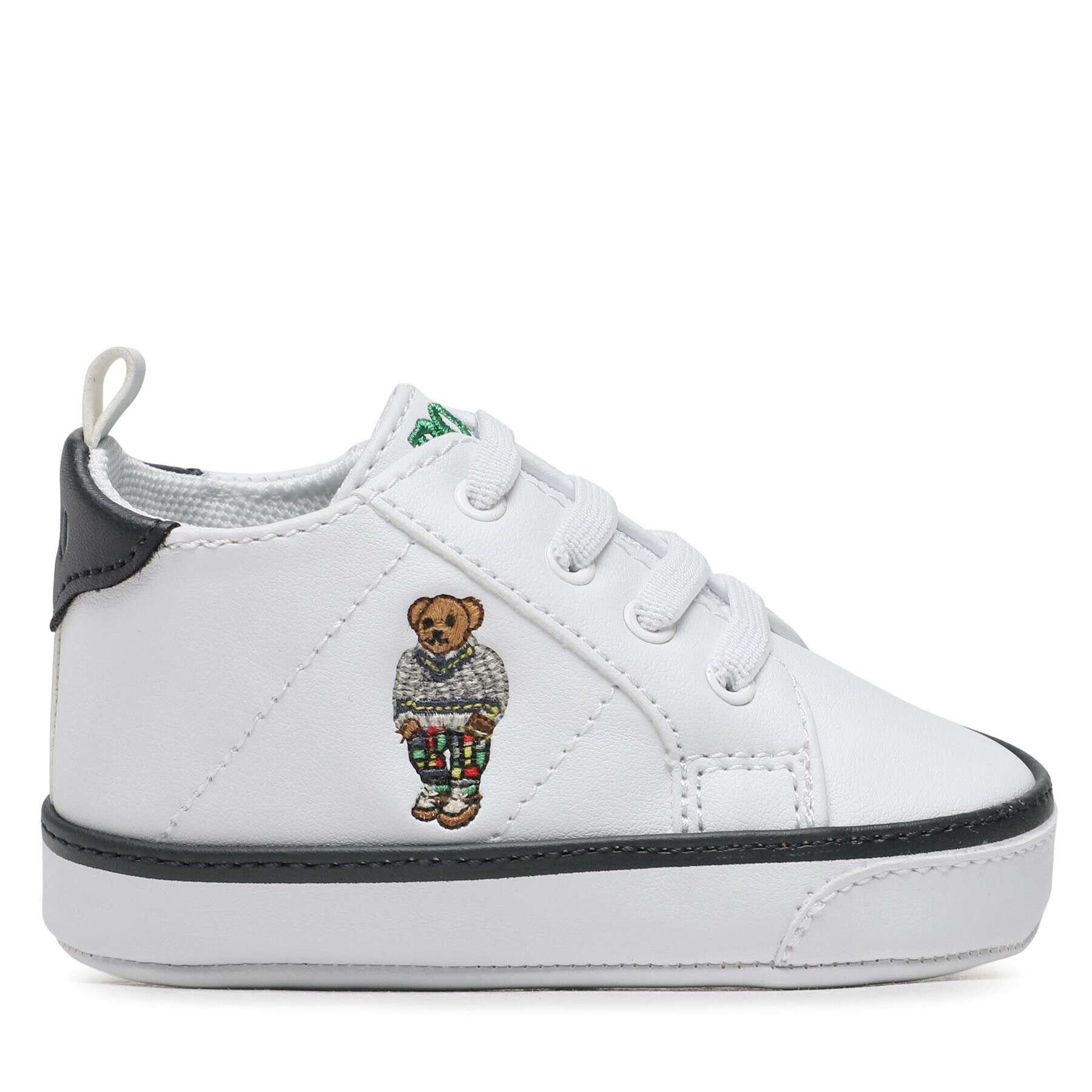 Polo Ralph Lauren Sneakersy Quilton Bear Gore Hi Layette RL100729 Bílá - Pepit.cz