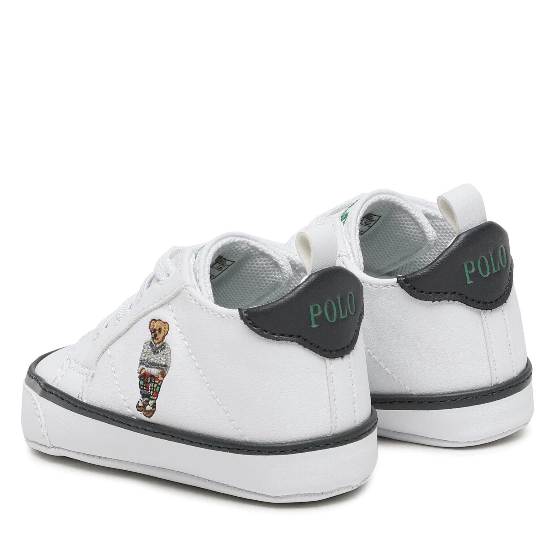 Polo Ralph Lauren Sneakersy Quilton Bear Gore Hi Layette RL100729 Bílá - Pepit.cz