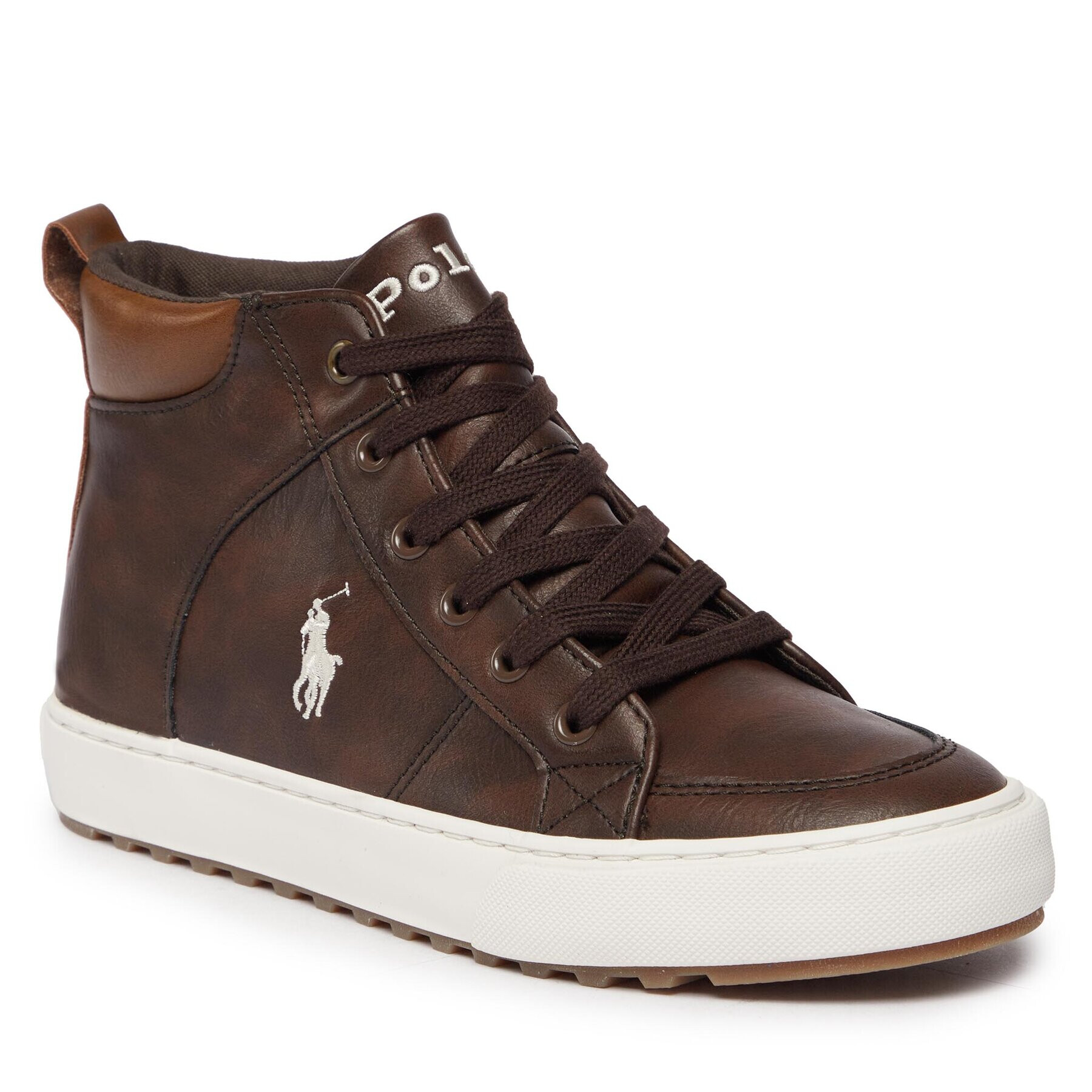 Polo Ralph Lauren Sneakersy RF104242 Hnědá - Pepit.cz