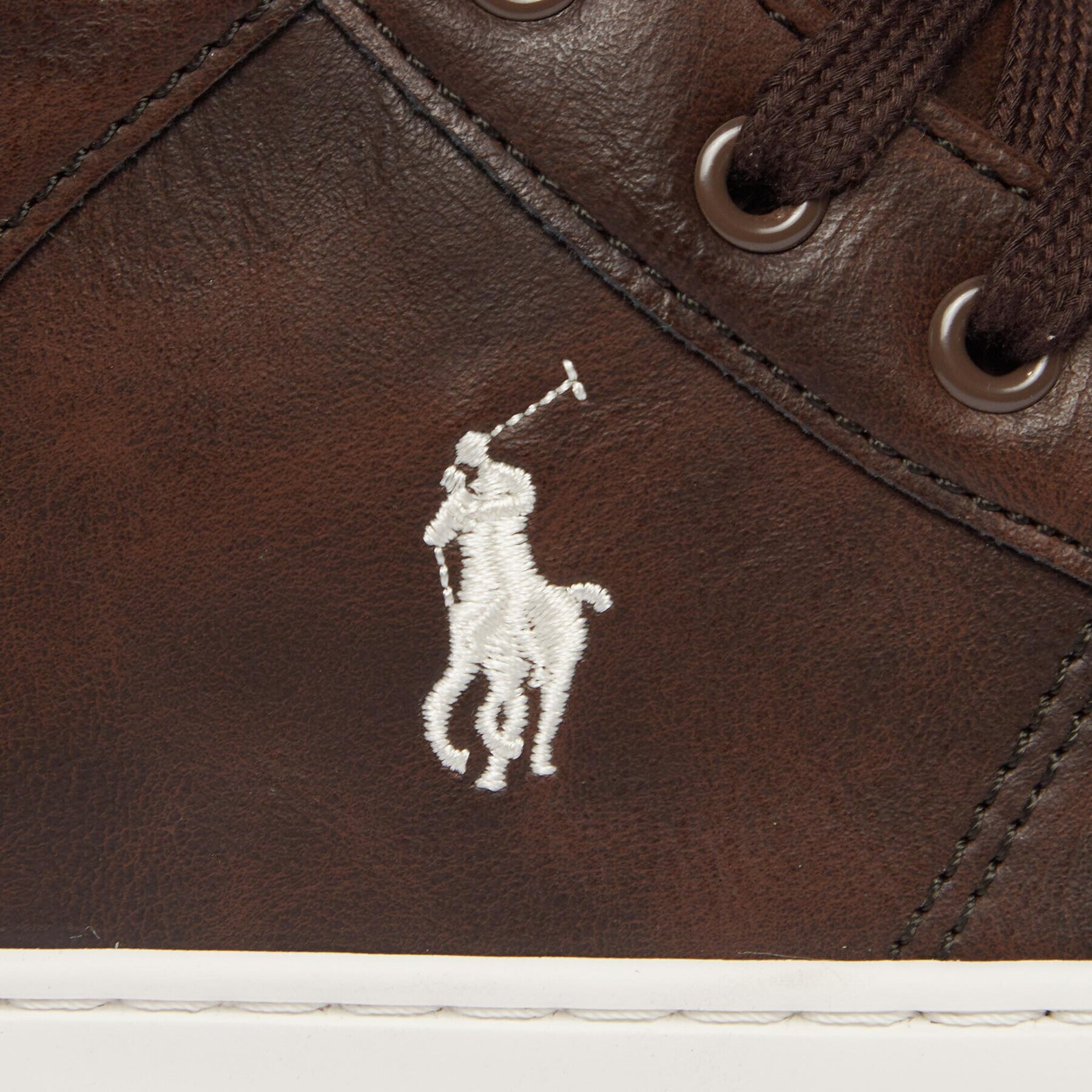 Polo Ralph Lauren Sneakersy RF104242 Hnědá - Pepit.cz