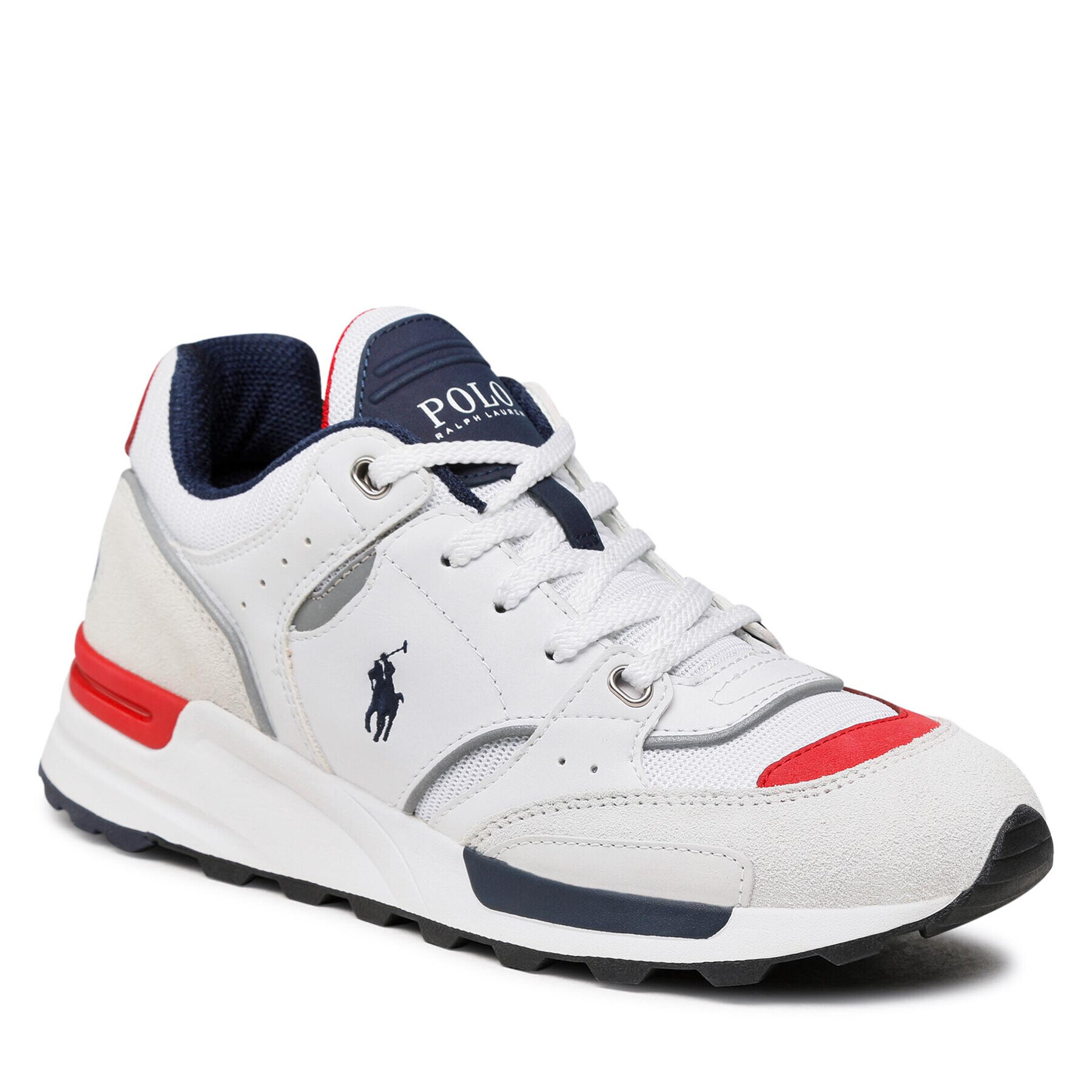 Polo Ralph Lauren Sneakersy Trackstr 200 809846186001 Bílá - Pepit.cz