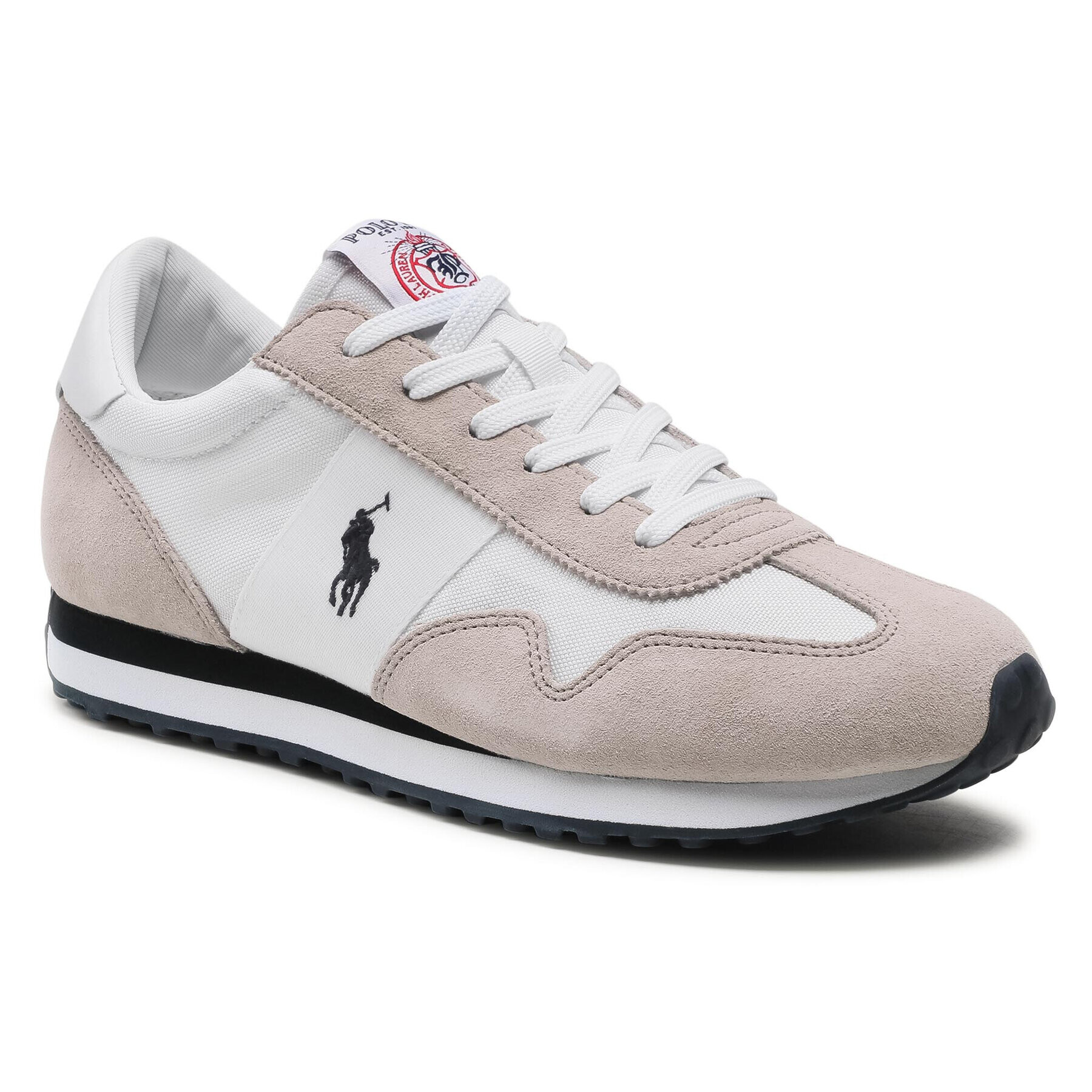 Polo Ralph Lauren Sneakersy Train 85 809821686001 Béžová - Pepit.cz