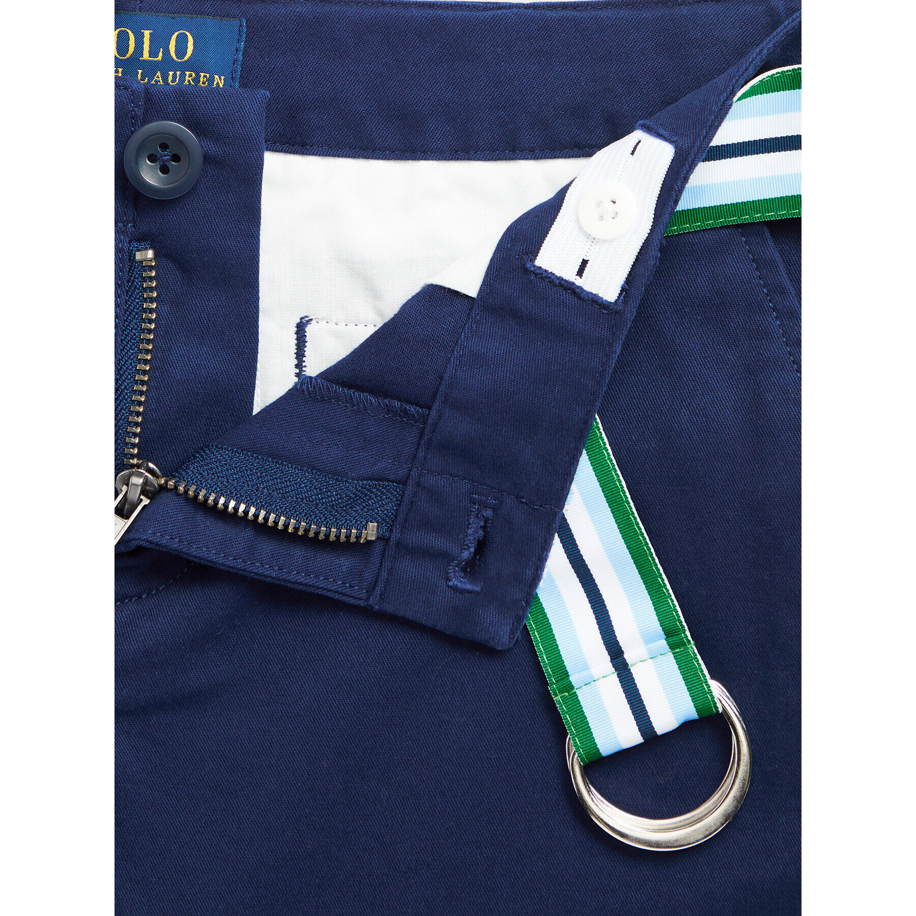 Polo Ralph Lauren Šortky z materiálu 313834890013 Tmavomodrá Regular Fit - Pepit.cz