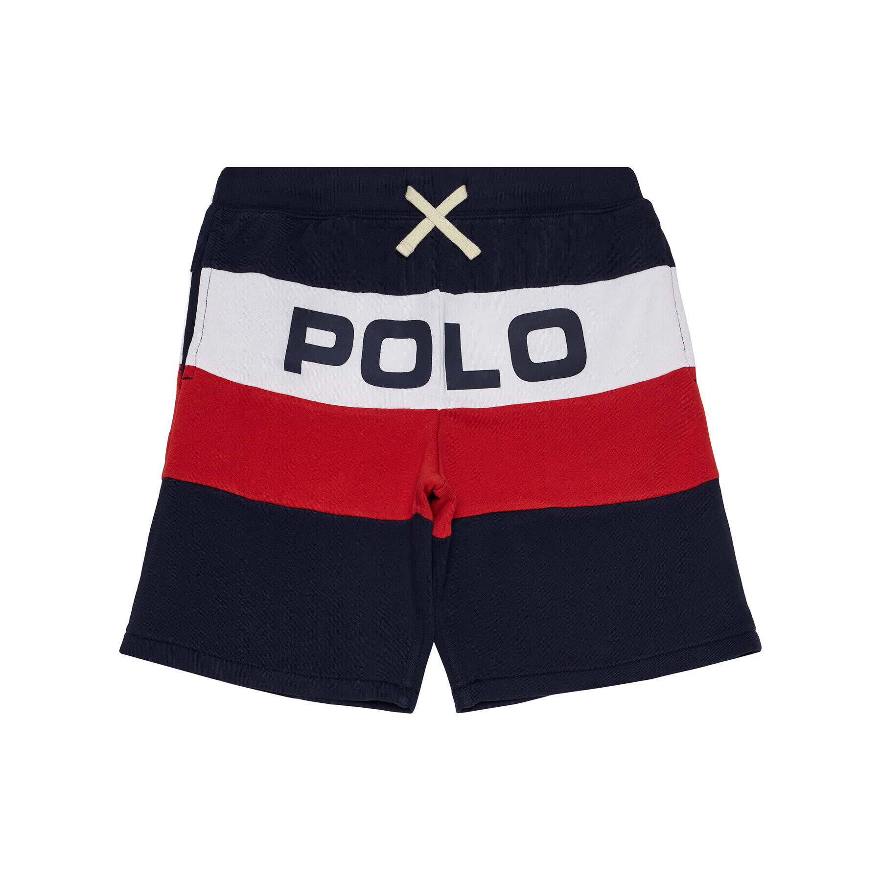 Polo Ralph Lauren Šortky z materiálu Summer II 323786440001 Tmavomodrá Regular Fit - Pepit.cz