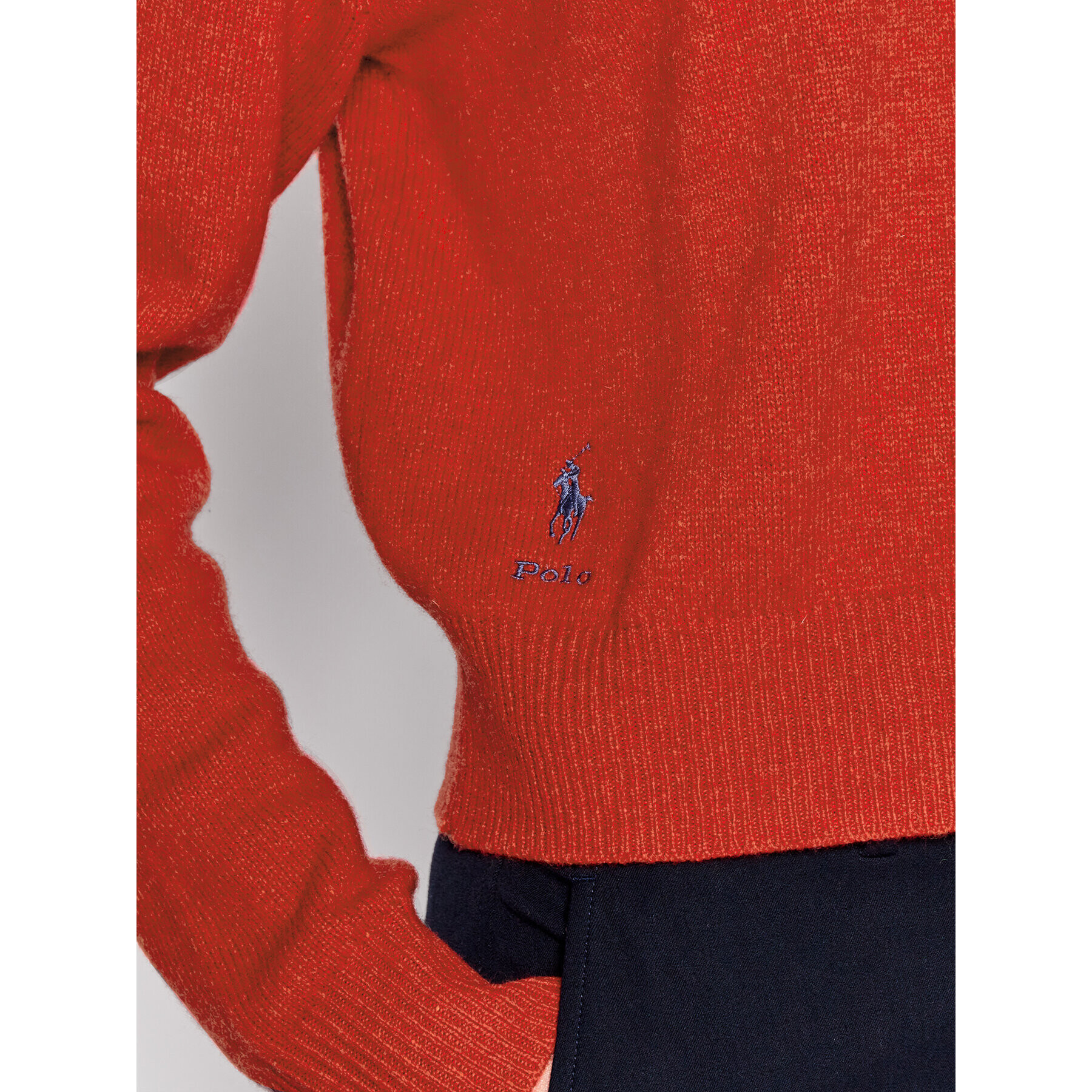 Polo Ralph Lauren Svetr 211872736001 Červená Regular Fit - Pepit.cz