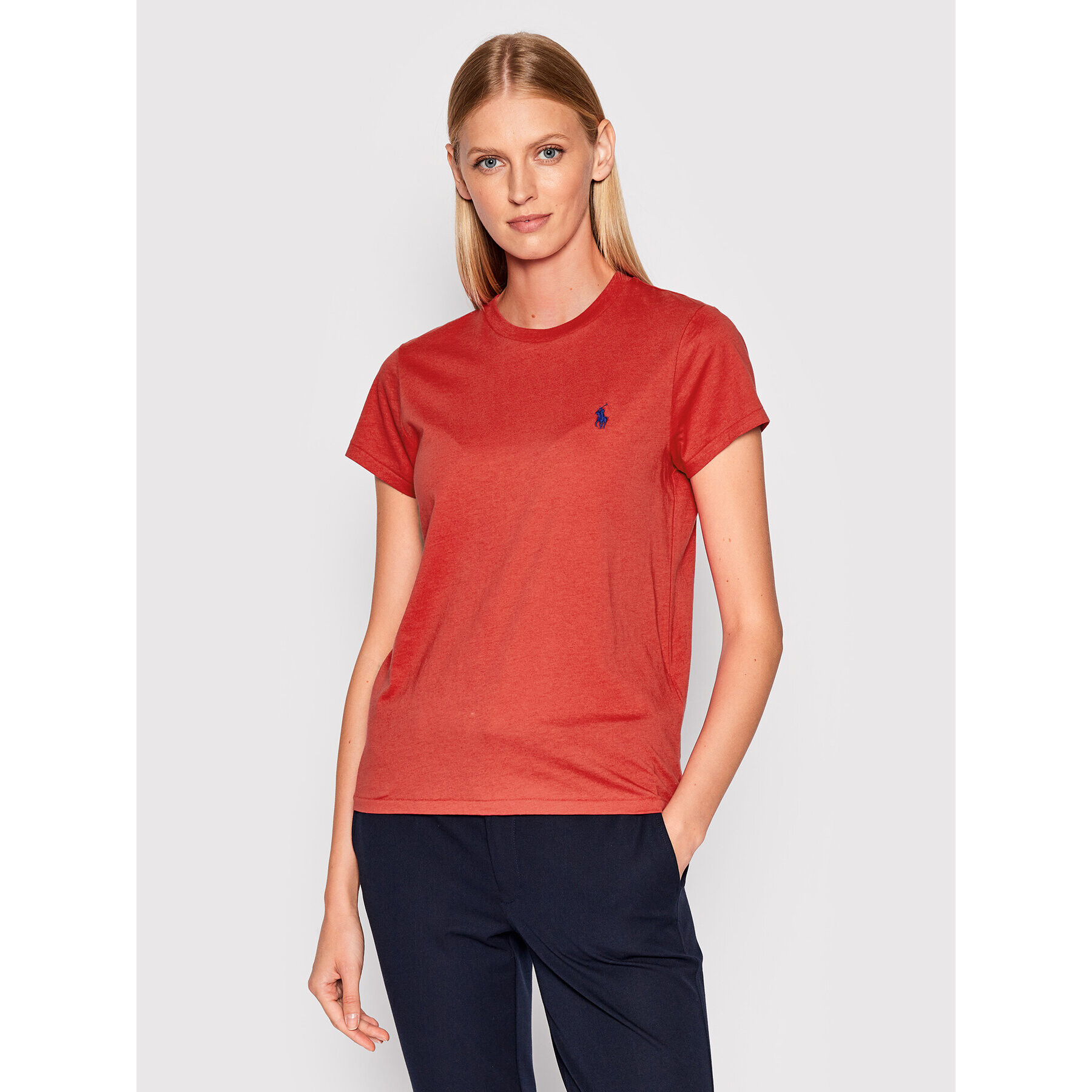 Polo Ralph Lauren T-Shirt 211847073023 Červená Regular Fit - Pepit.cz