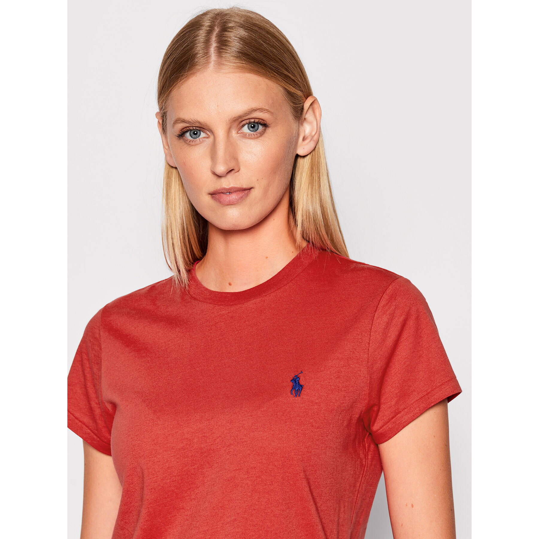 Polo Ralph Lauren T-Shirt 211847073023 Červená Regular Fit - Pepit.cz