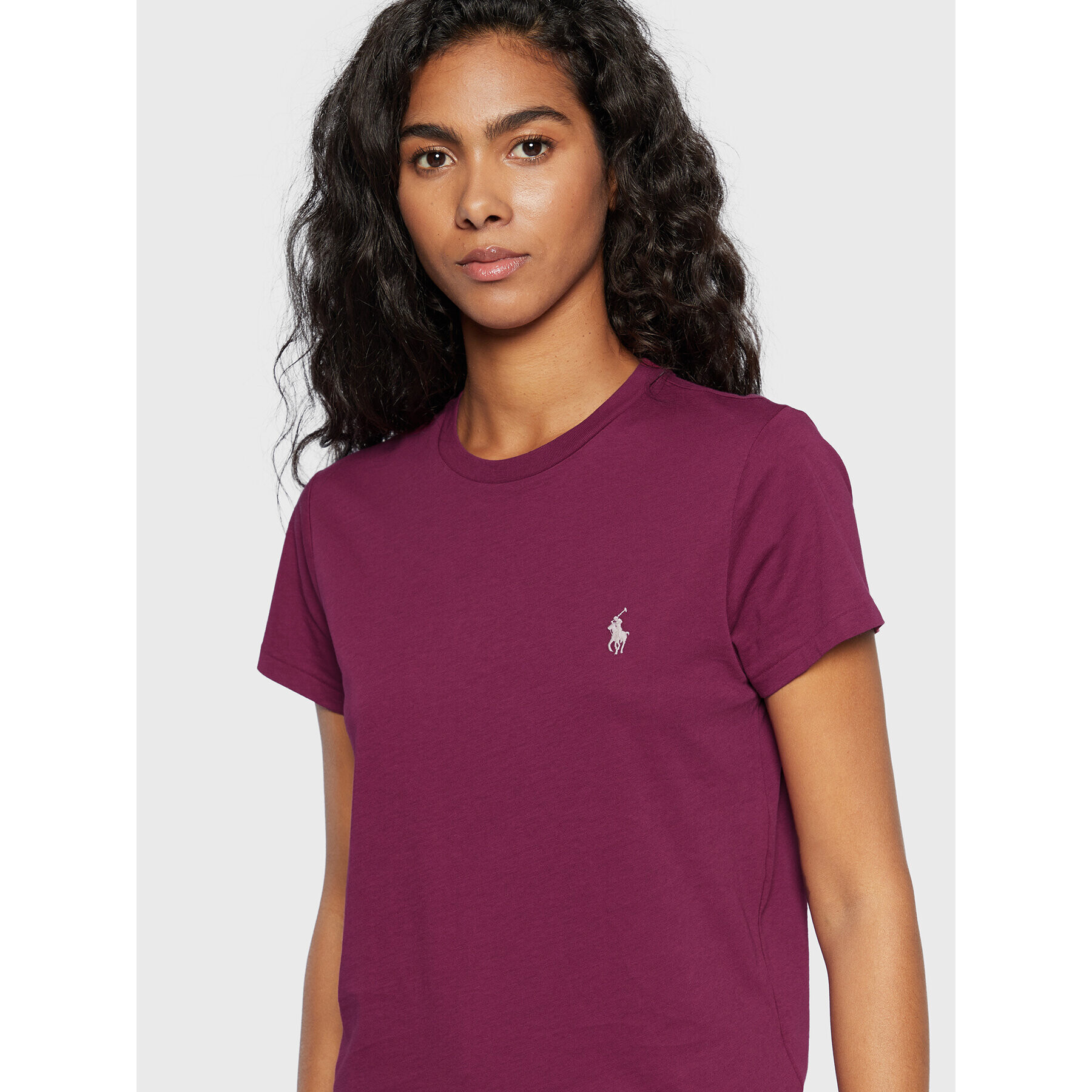 Polo Ralph Lauren T-Shirt 211847073029 Bordó Regular Fit - Pepit.cz