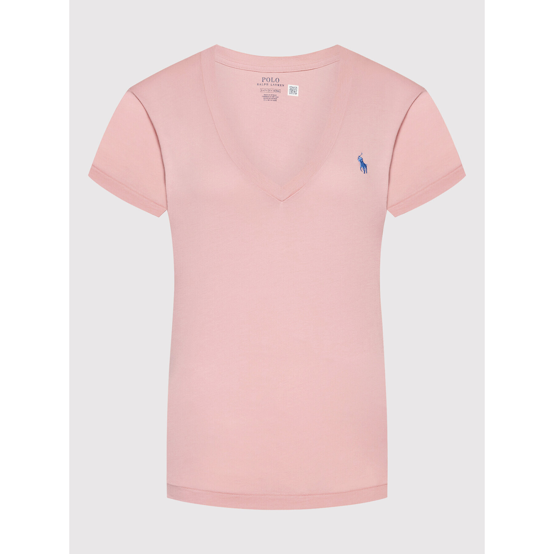 Polo Ralph Lauren T-Shirt 211847077007 Růžová Regular Fit - Pepit.cz