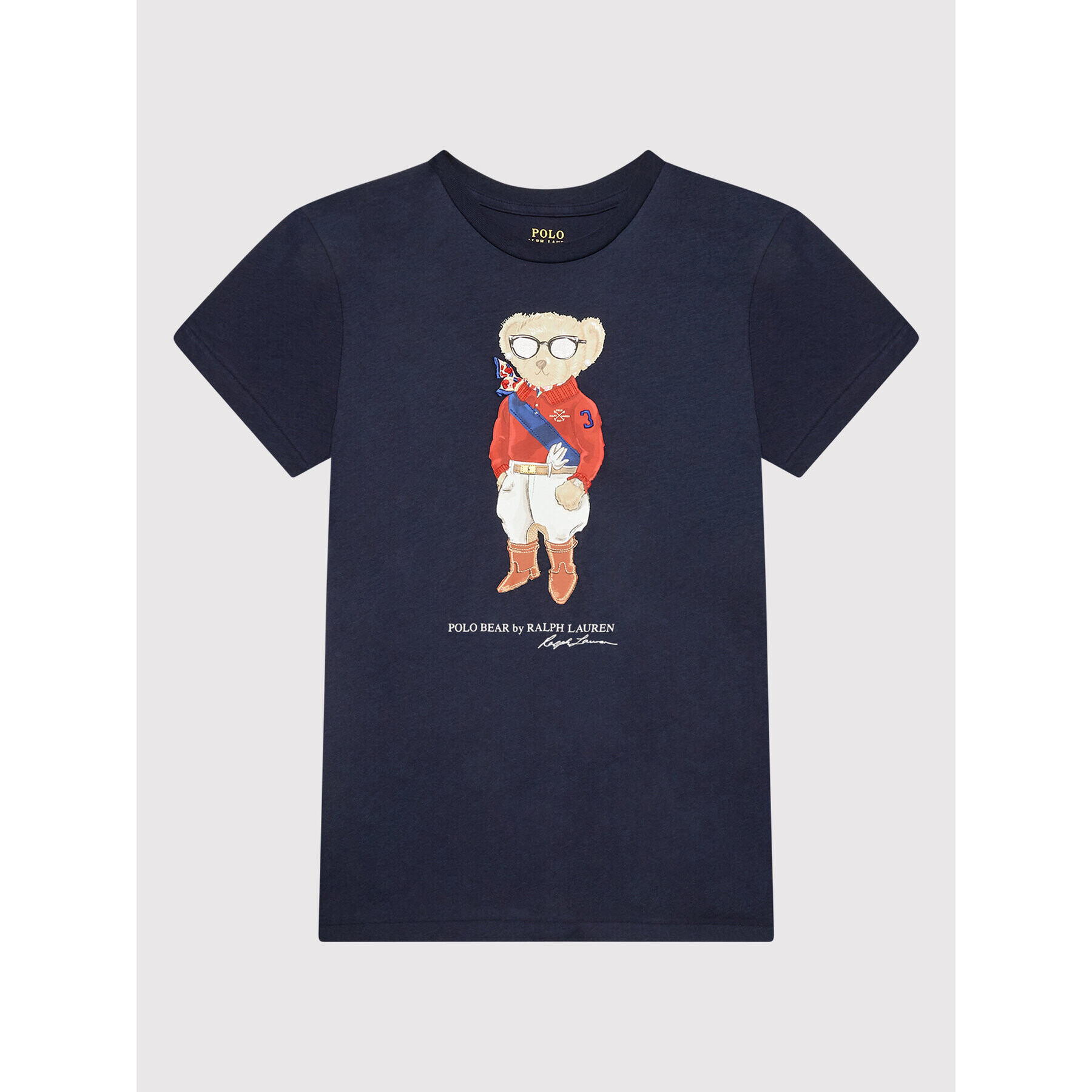 Polo Ralph Lauren T-Shirt 211873023001 Tmavomodrá Regular Fit - Pepit.cz