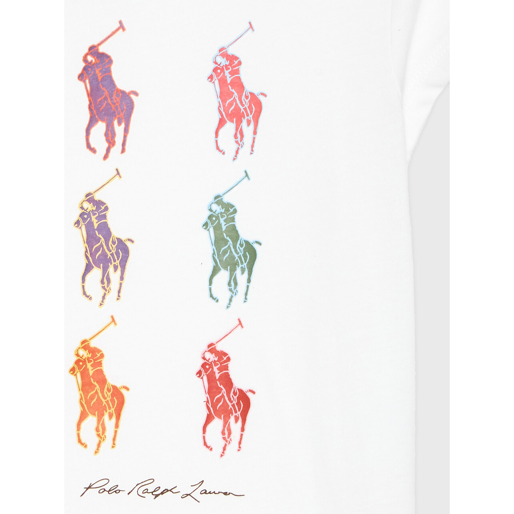 Polo Ralph Lauren T-Shirt 312867198036 Bílá Regular Fit - Pepit.cz