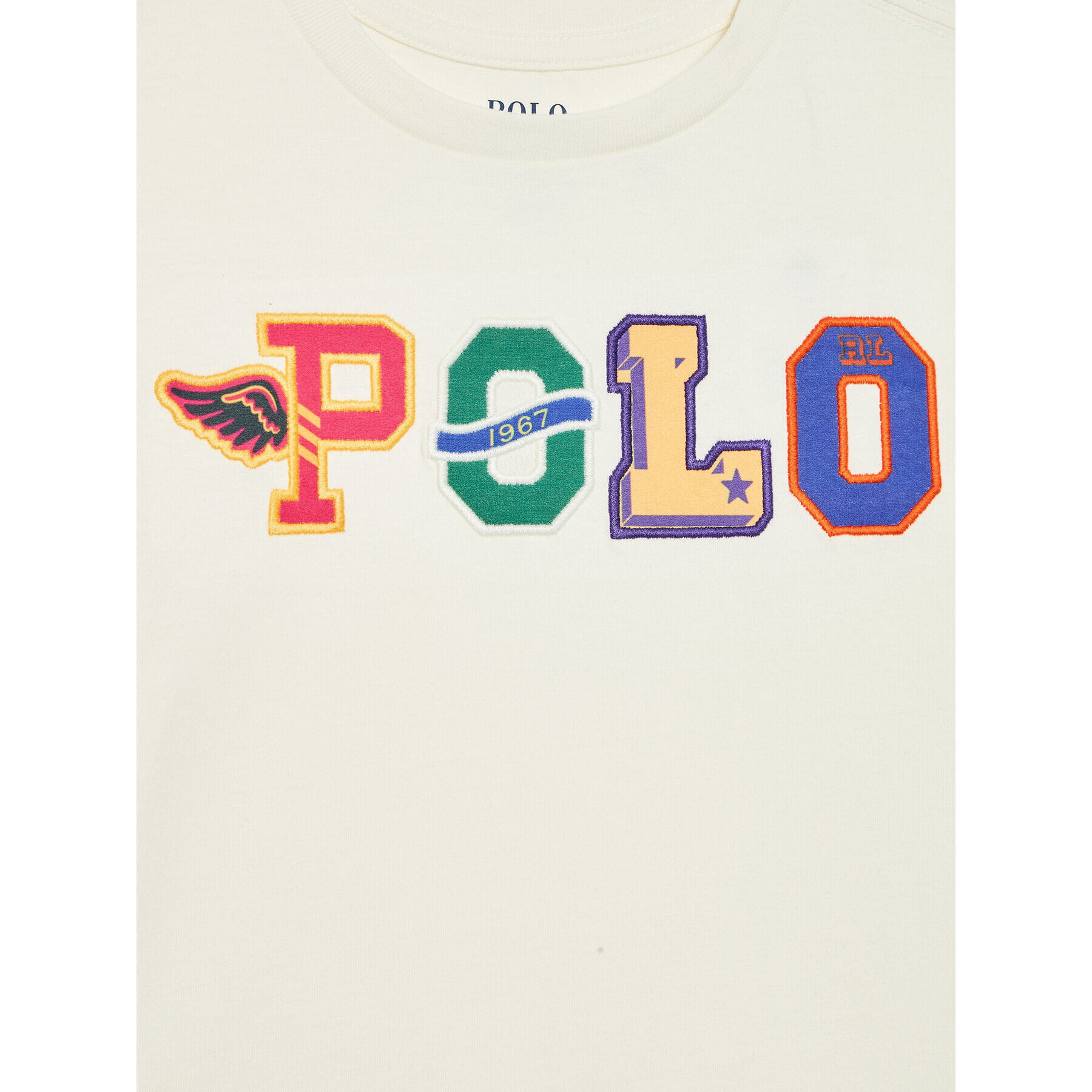 Polo Ralph Lauren T-Shirt 312877883001 Bílá Regular Fit - Pepit.cz