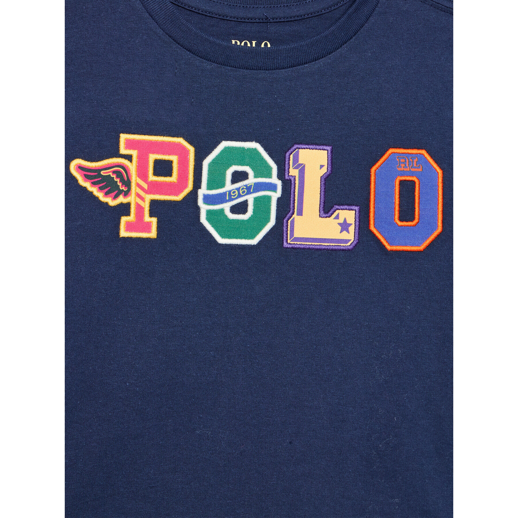 Polo Ralph Lauren T-Shirt 312877883002 Tmavomodrá Regular Fit - Pepit.cz