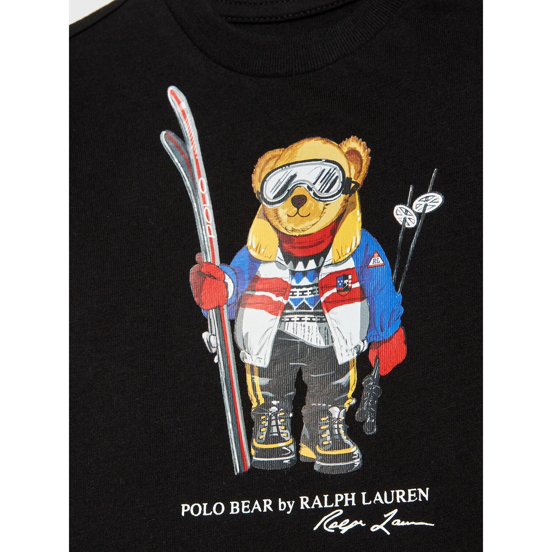 Polo Ralph Lauren T-Shirt 320853828010 Černá Regular Fit - Pepit.cz