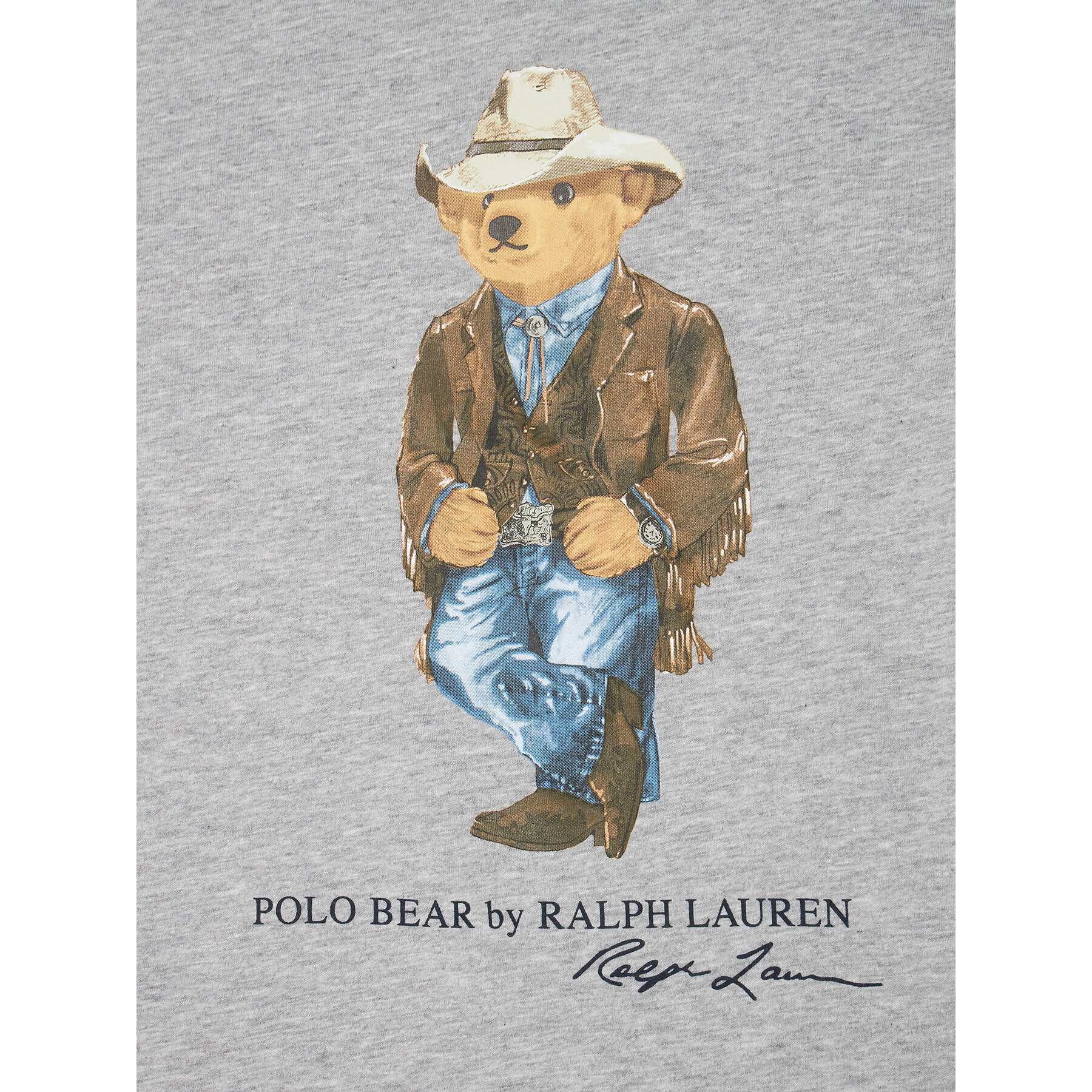 Polo Ralph Lauren T-Shirt 321858884001 Šedá Regular Fit - Pepit.cz