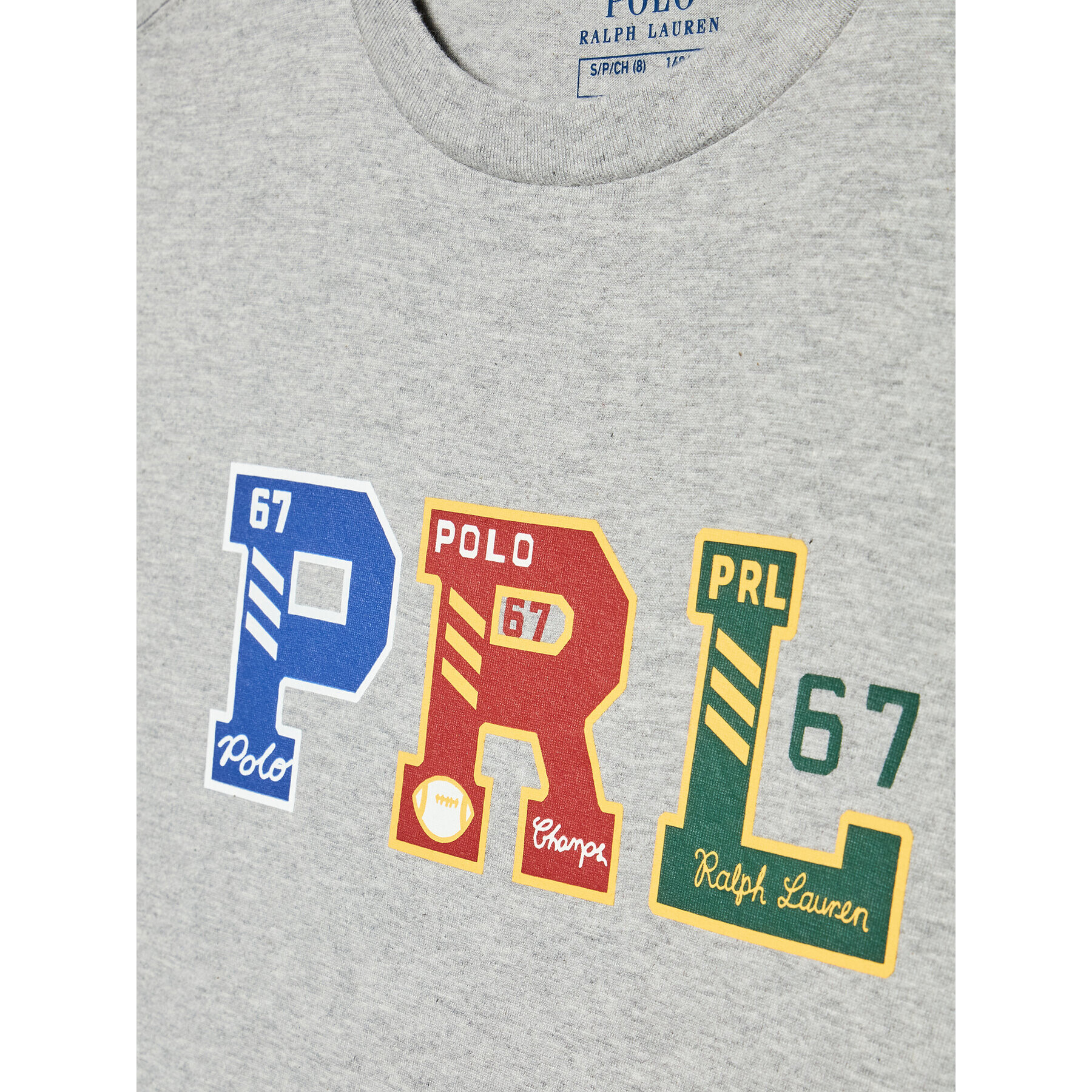 Polo Ralph Lauren T-Shirt 321883316001 Šedá Regular Fit - Pepit.cz