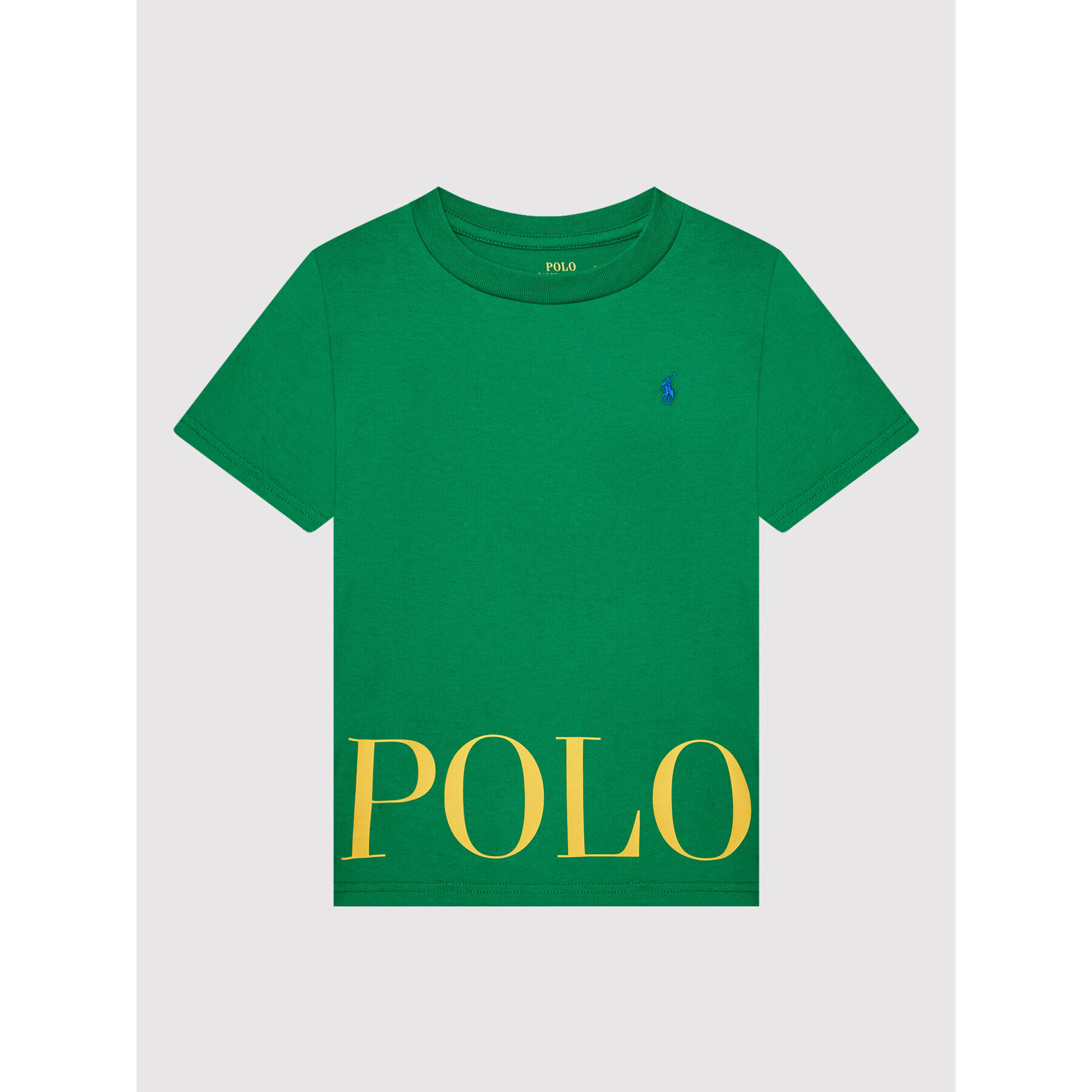 Polo Ralph Lauren T-Shirt 322865609003 Zelená Regular Fit - Pepit.cz