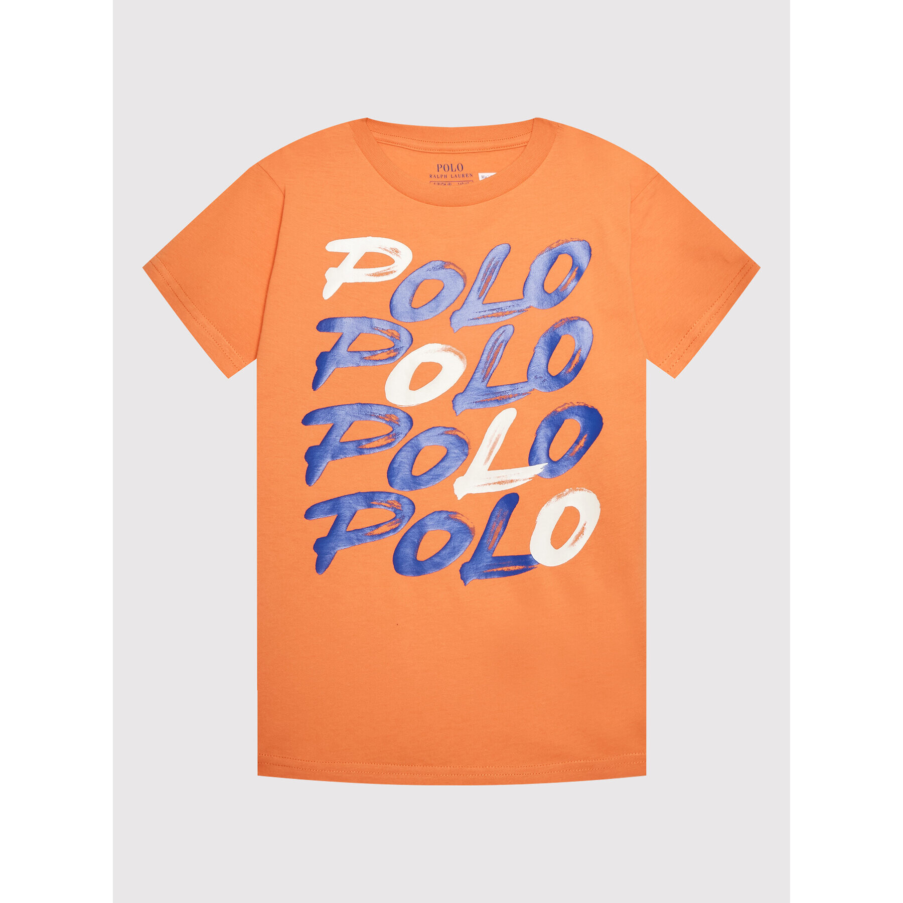 Polo Ralph Lauren T-Shirt 322865664001 Oranžová Regular Fit - Pepit.cz