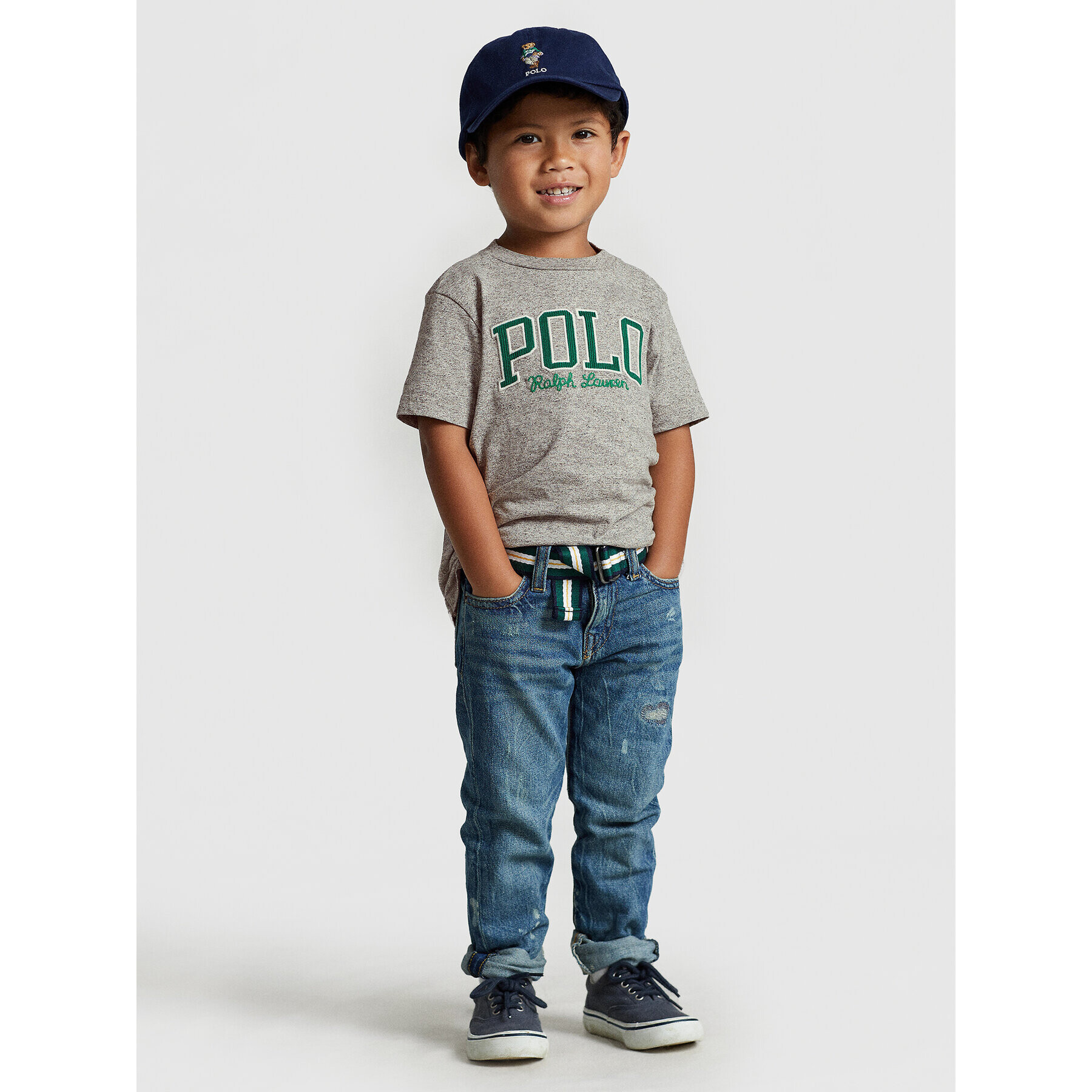 Polo Ralph Lauren T-Shirt 322883250001 Šedá Regular Fit - Pepit.cz