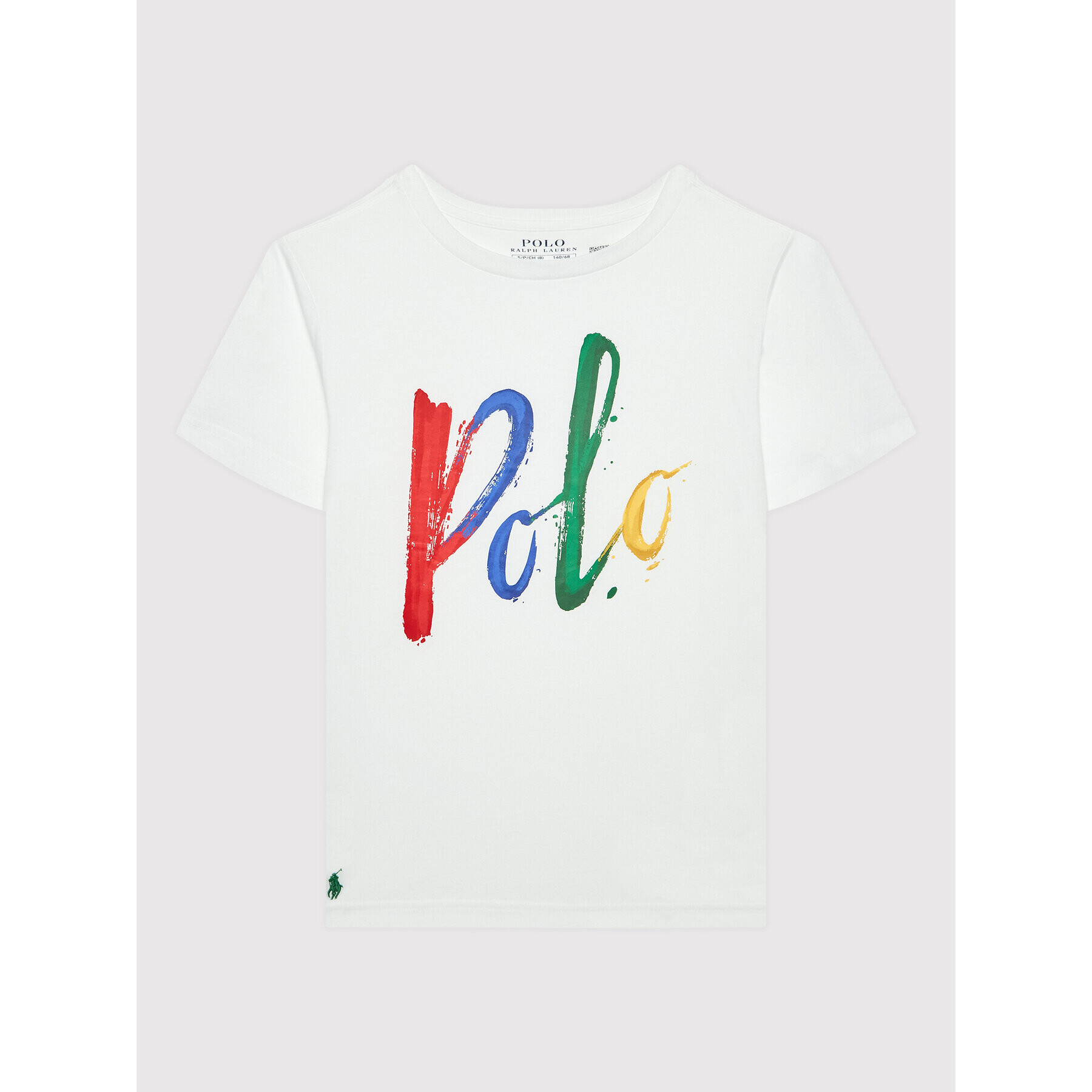 Polo Ralph Lauren T-Shirt 323861480001 Bílá Regular Fit - Pepit.cz